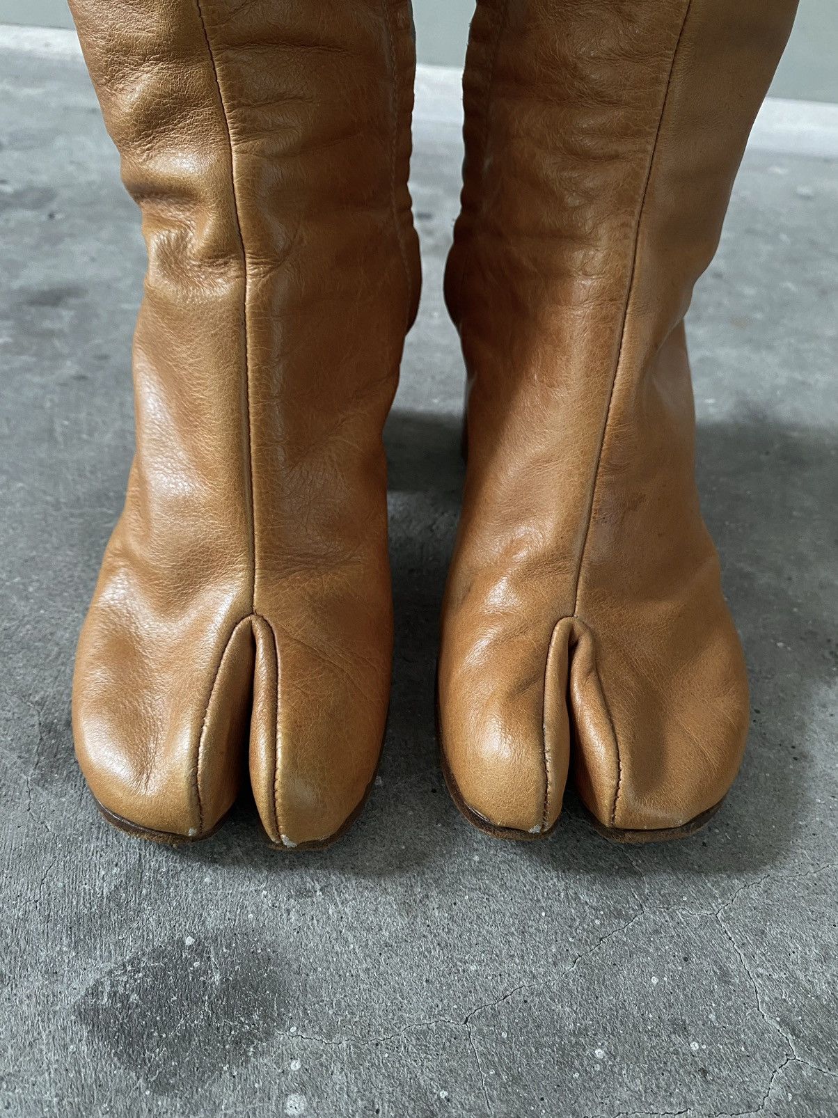 Maison Margiela Maison Margiela FW04 '1' Knee High Boots Size US 8 / IT 38 - 12 Thumbnail