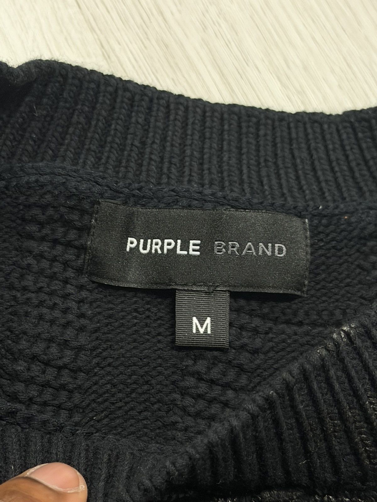 Purple Brand Purple Brand Pullover Sweater Whisper Size US M / EU 48-50 / 2 - 2 Thumbnail