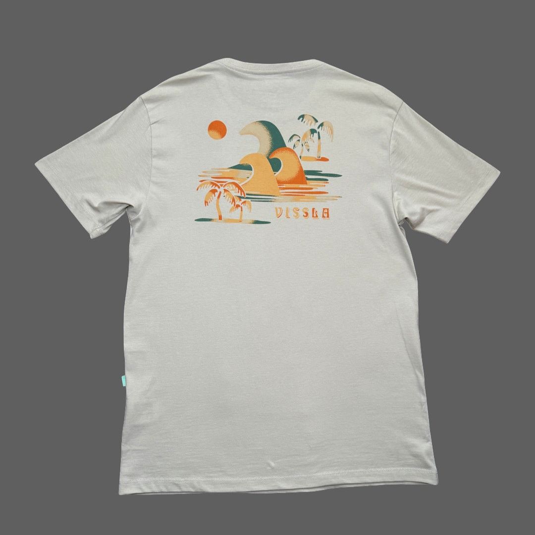 Vissla Vissla Groundswell Organic Bone Pocket SS Tee Size M NWT Size US M / EU 48-50 / 2 - 7 Thumbnail