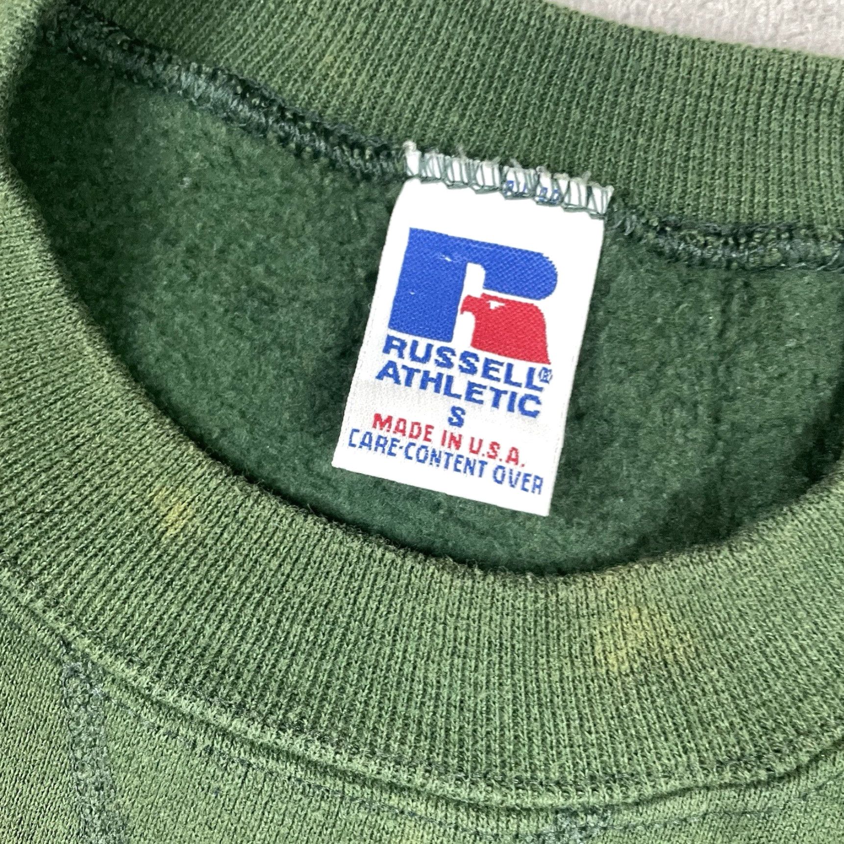 Russell Athletic VINTAGE Russell Athletic Sweatshirt Shirt Adult S Green Seminole Wrestling Rare S Mens Size US S / EU 44-46 / 1 - 5 Thumbnail