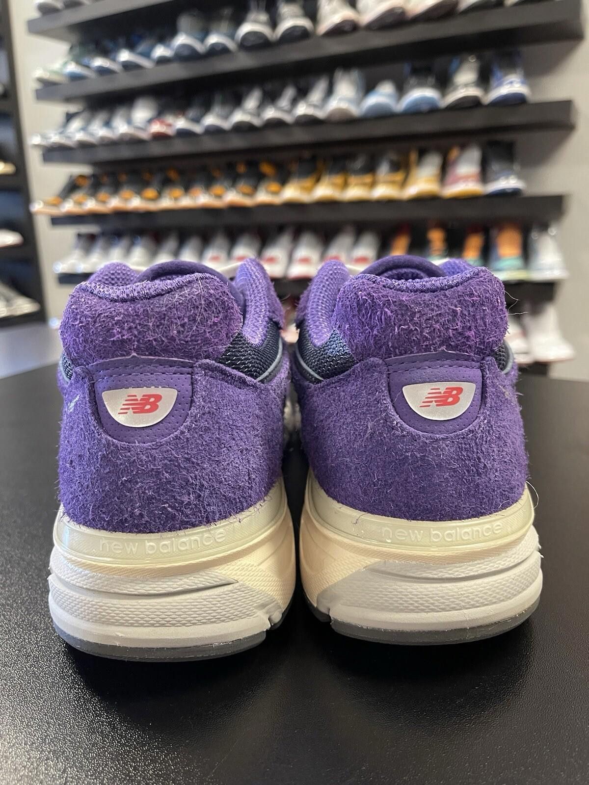 New Balance Size 10 - New Balance 990v4 Made in USA Plum Purple Size US 10 / EU 43 - 4 Thumbnail