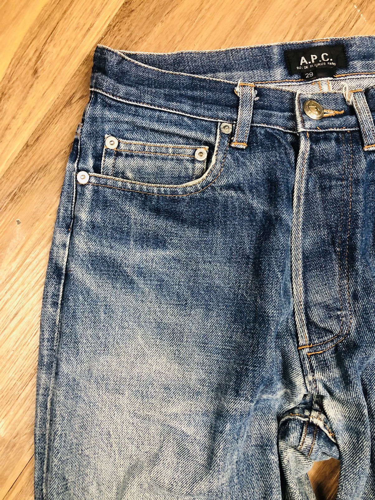 A.P.C. A.P.C. Selvedge Denim Jeans (37) Size US 29 - 5 Thumbnail