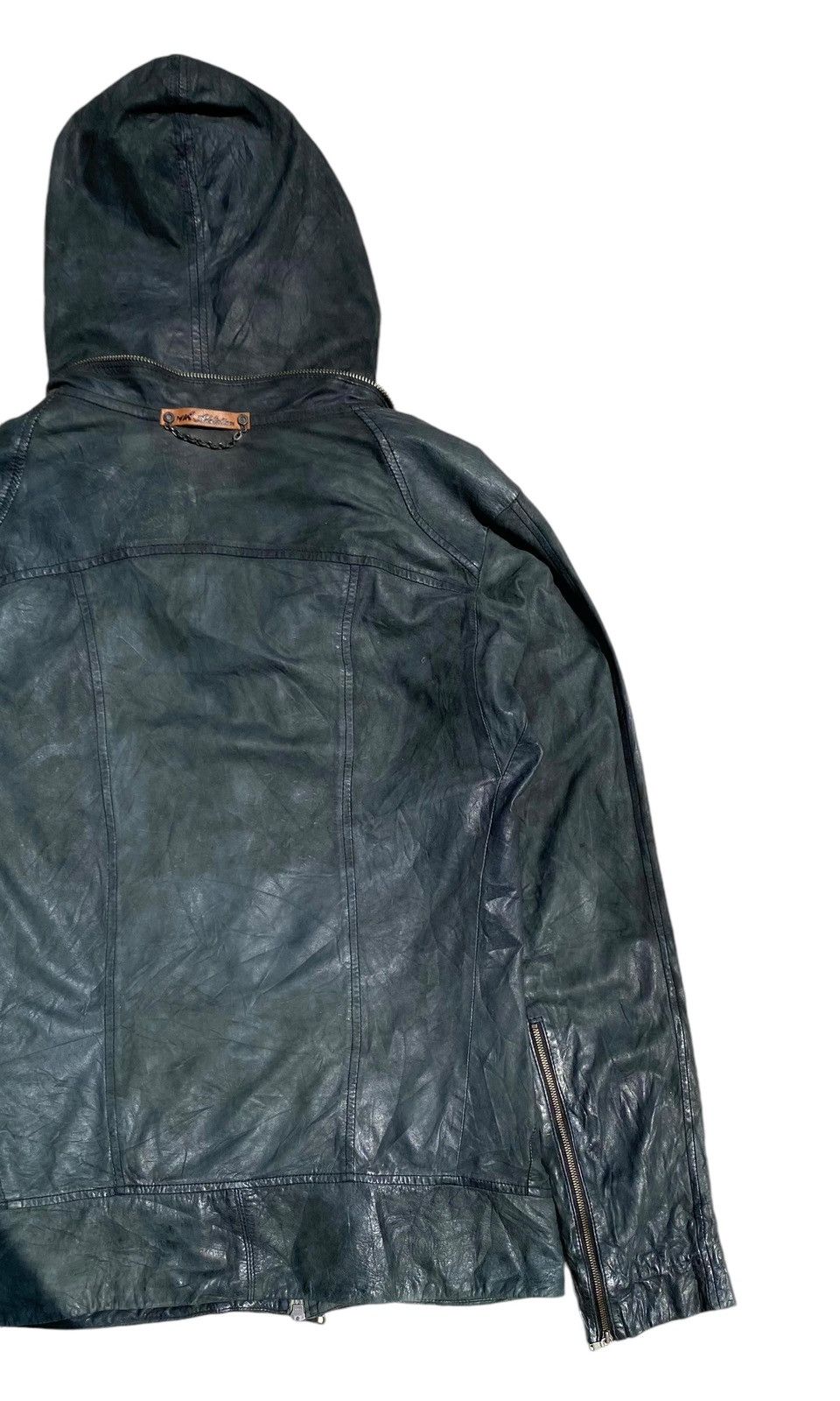 14th Addiction Rare‼️ 14Th Addiction Beat It Sheep Skin Hoodie Jacket Size US S / EU 44-46 / 1 - 12 Thumbnail