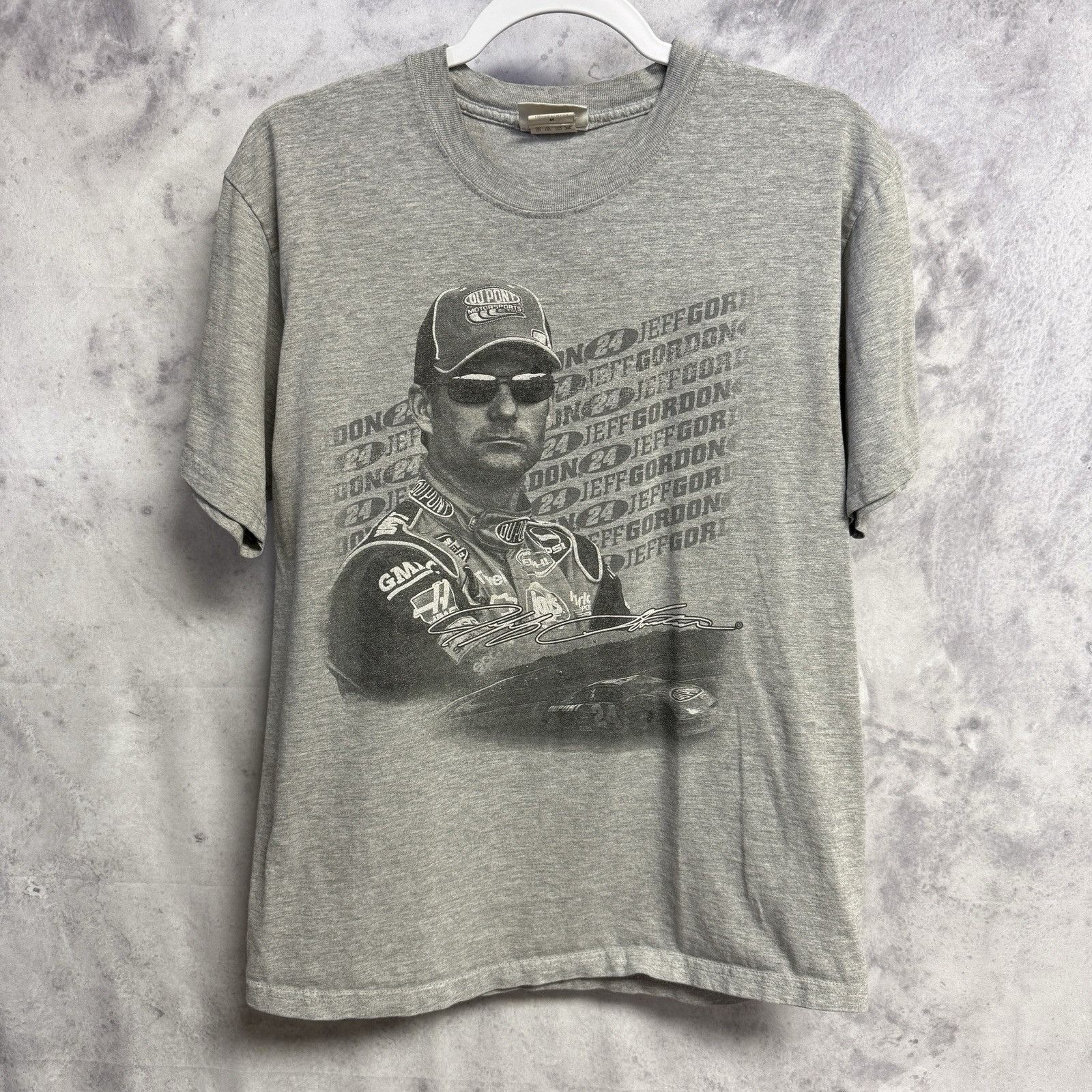 Vintage Vintage Jeff Gordan Nascar T Shirt Mens Medium 19x26 Gray Ch Size US M / EU 48-50 / 2 - 1 Thumbnail