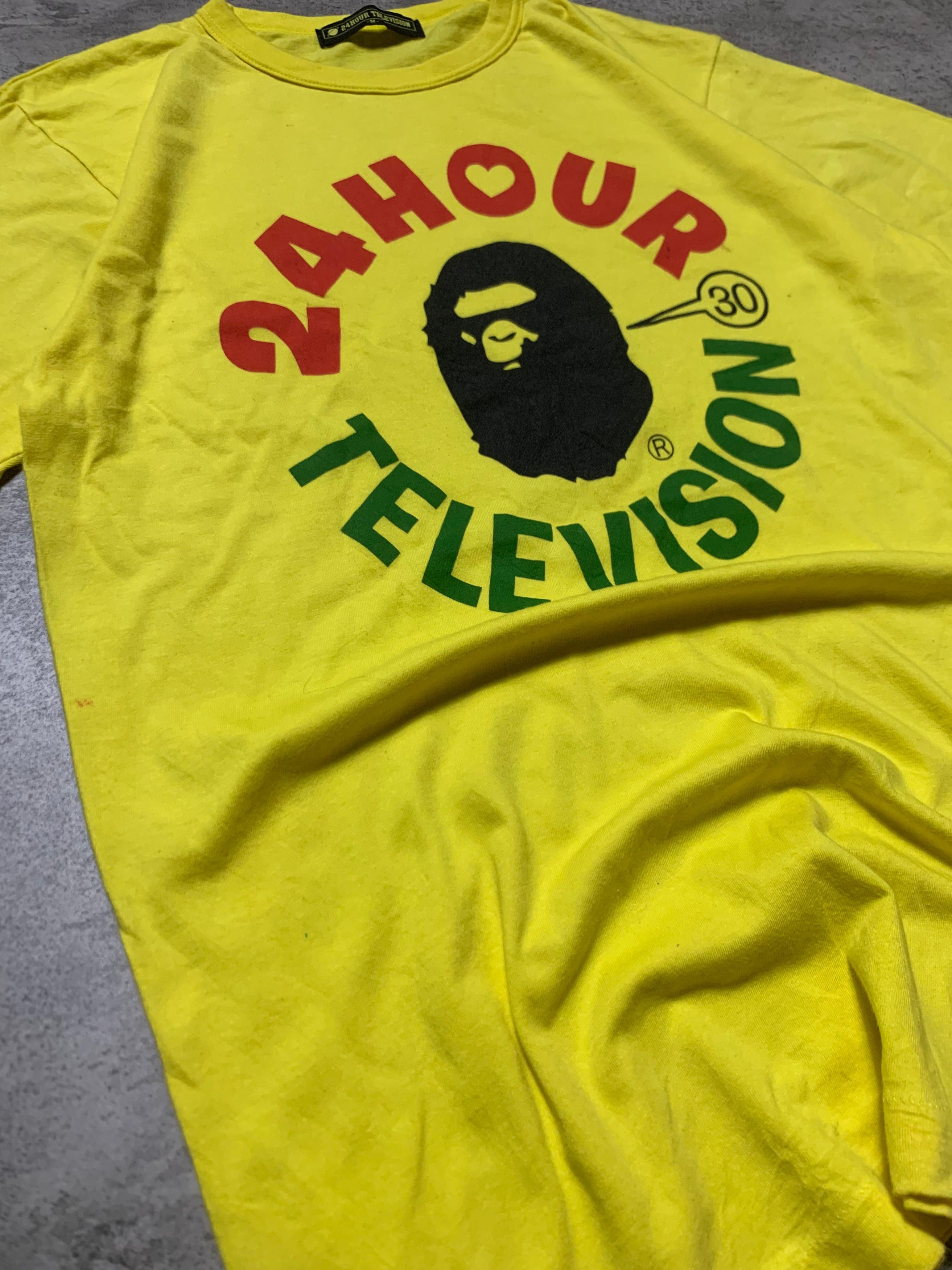 Bape Bape x 24 Hour Television Shirt Size US M / EU 48-50 / 2 - 2 Thumbnail