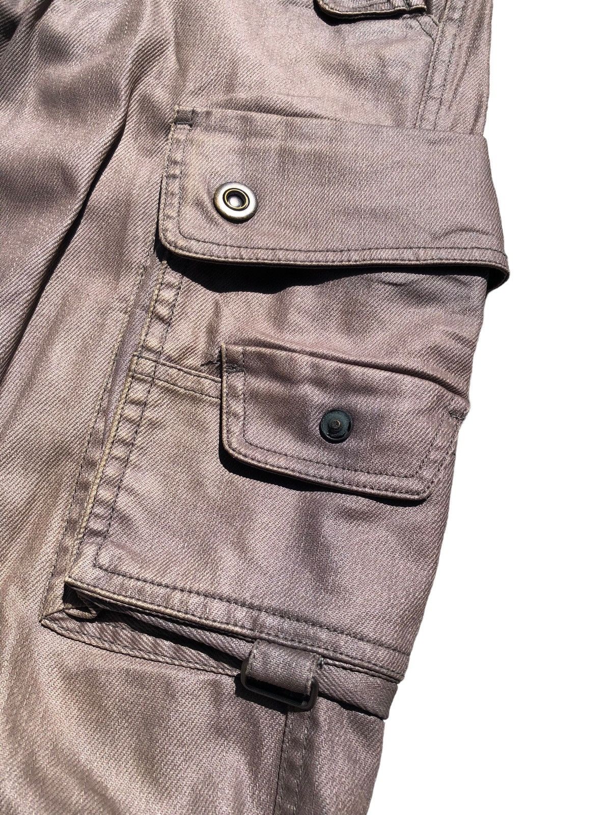 Tornado Mart waxed utility cargo pants