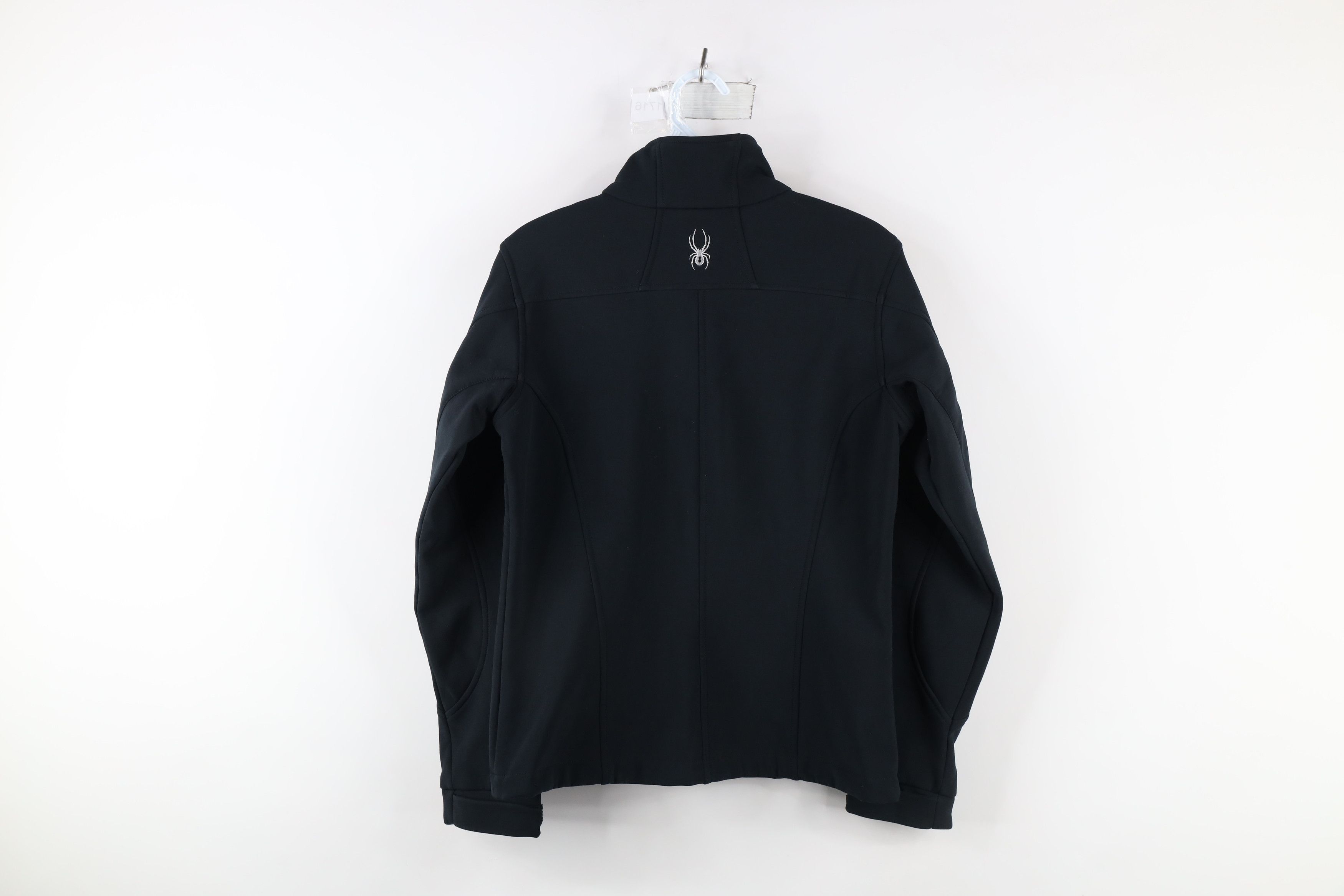 Spyder × Vintage Vintage Spyder XT.L Lined Soft Shell Full Zip Jacket Black Size M / US 6-8 / IT 42-44 - 11 Thumbnail