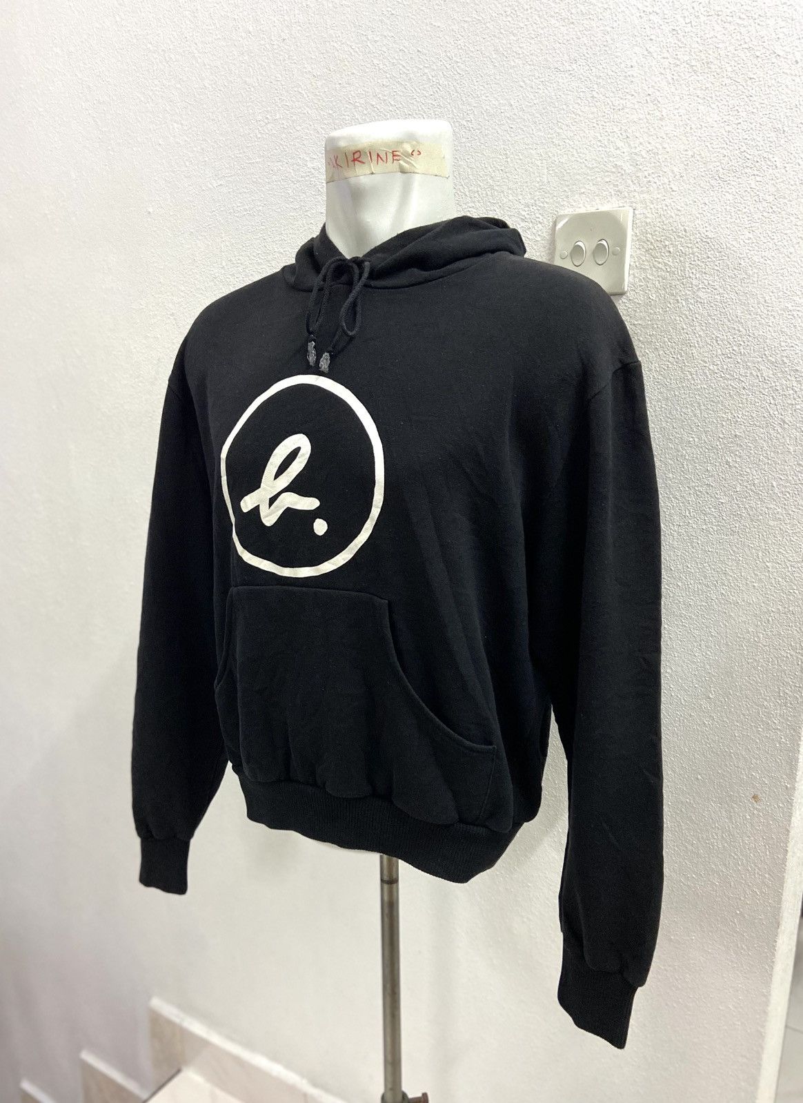 agnes b. Vintage Agnès B. "b." Logo Hoodie Size US S / EU 44-46 / 1 - 5 Thumbnail