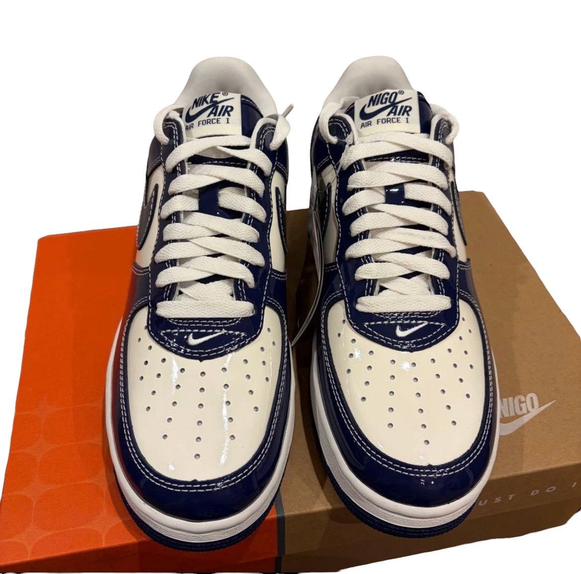 Nigo Air Force 1 Last Orgy 2 Nigo x Nike x Jun Takahashi Size US 8 / EU 41 - 13 Thumbnail