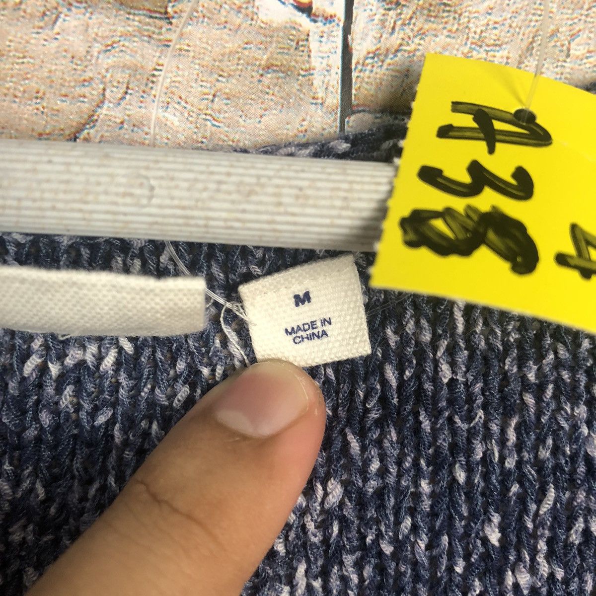 Gap × Homespun Knitwear Gap Blue Knitwear sweatshirt #A33 Size M / US 6-8 / IT 42-44 - 11 Thumbnail