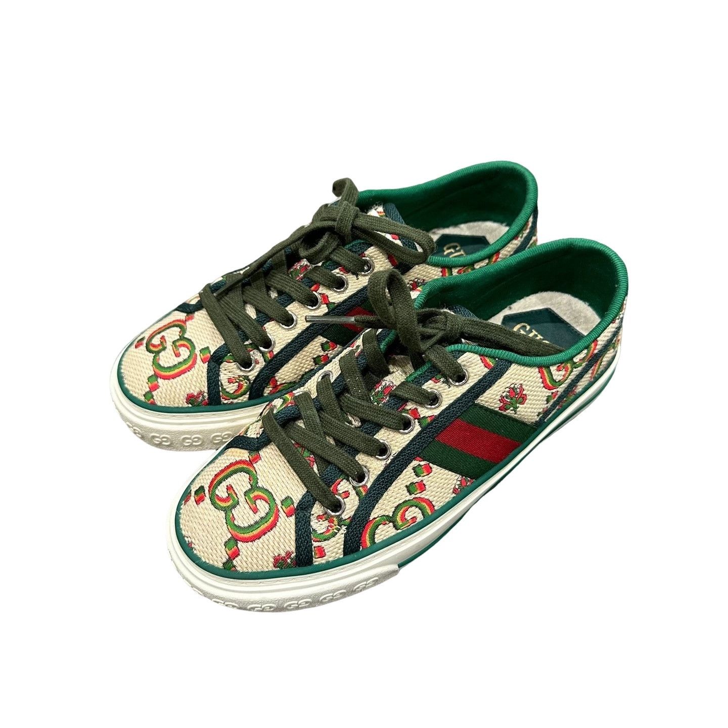 Gucci Gucci Tennis 1977 100th Anniversary Sneakers 35 Size US 5 / IT 35 - 1 Thumbnail