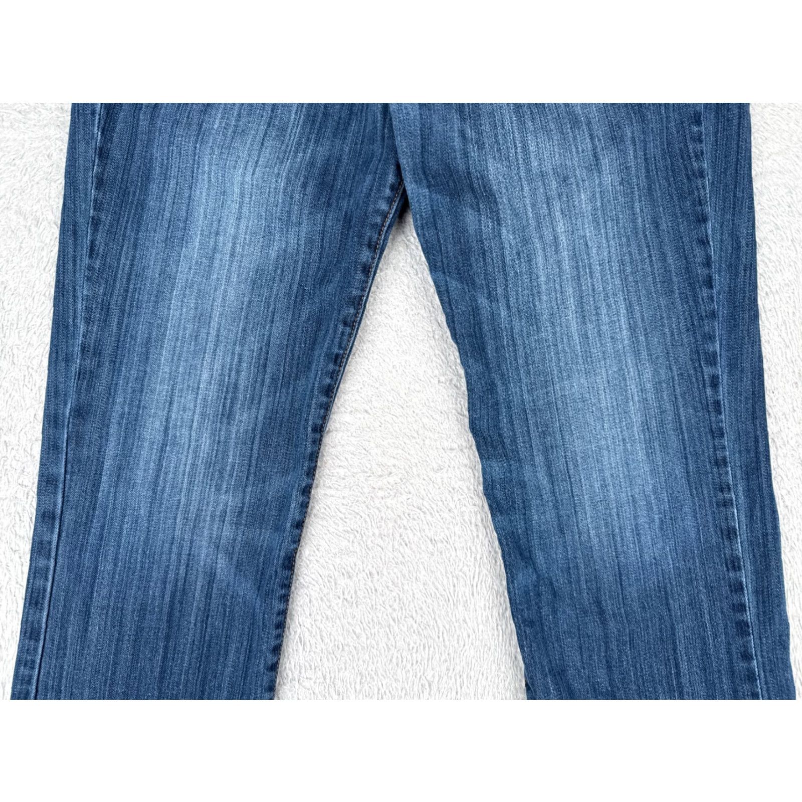 Lucky Brand Lucky Brand Jeans Womens 10 Blue Denim Crop Sweet N Crop Straight Leg Cotton 31x24 Jeans Size 32" / US 10 / IT 46 - 3 Thumbnail