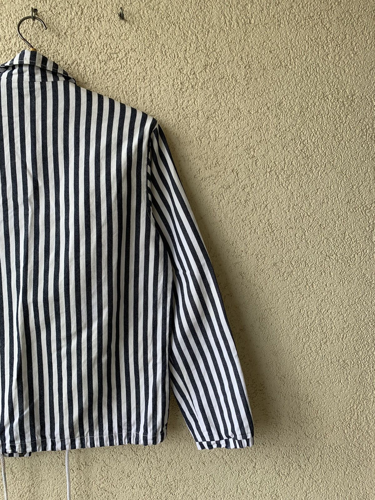 Edwin EDWIN STRIPED LIGHTWEIGHT COTTON COACH JACKET Size US M / EU 48-50 / 2 - 7 Thumbnail