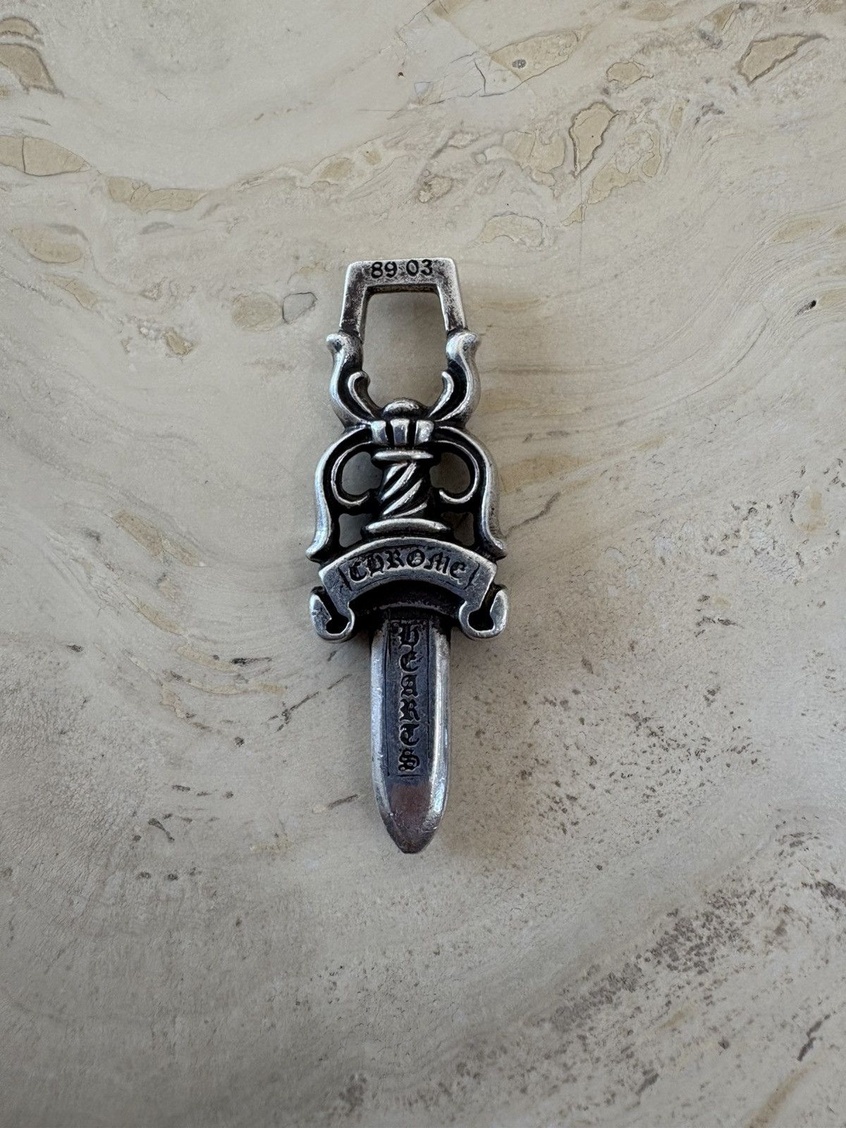 Chrome Hearts Chrome Hearts #10 Dagger Pendant - Large Size ONE SIZE - 1 Thumbnail
