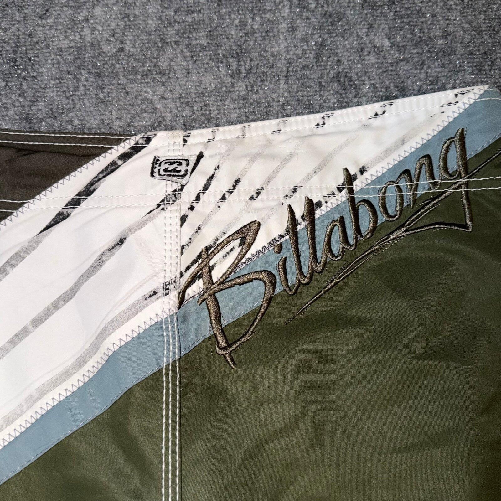 Billabong Billabong Green Shane Dorian Grail Surf Board Shorts Mens LG Size US 34 / EU 50 - 6 Thumbnail