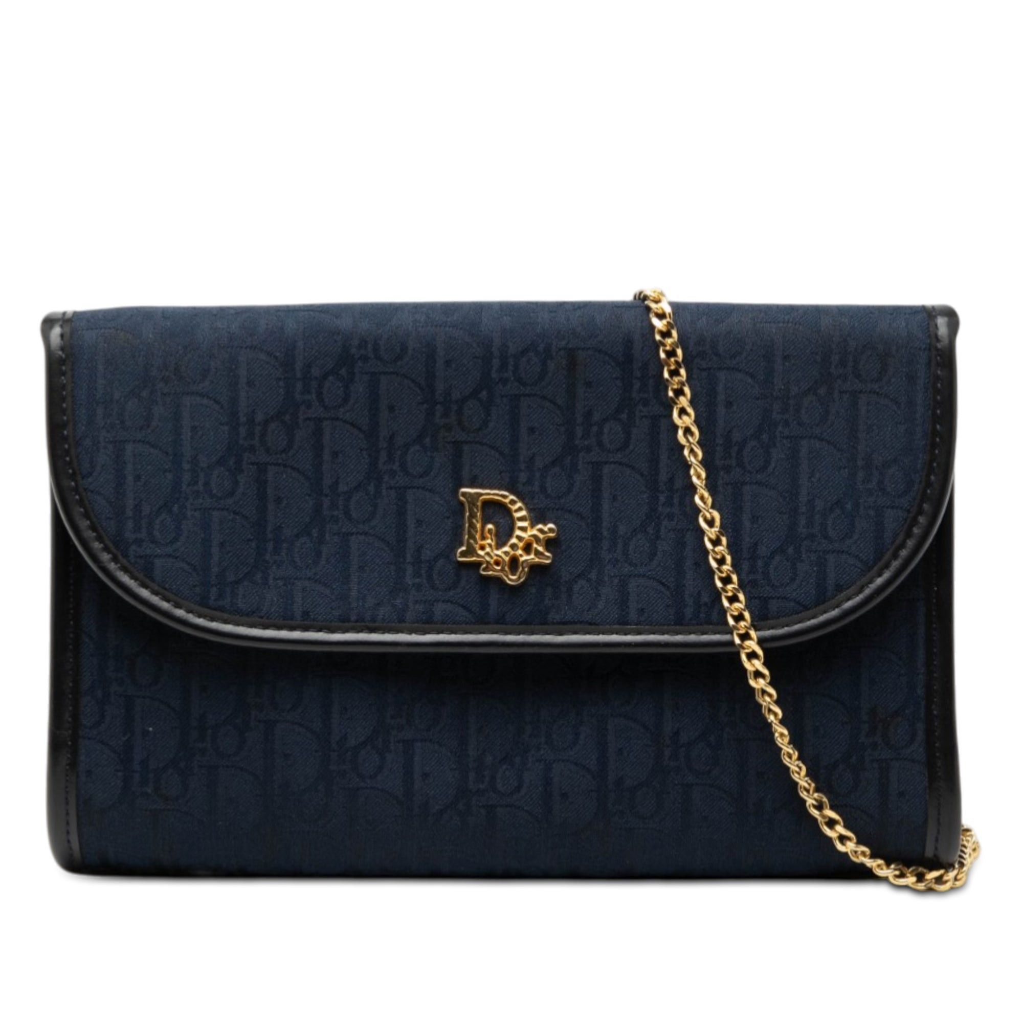 Dior Diorissimo Trotter Canvas Chain Crossbody Size ONE SIZE - 1 Thumbnail