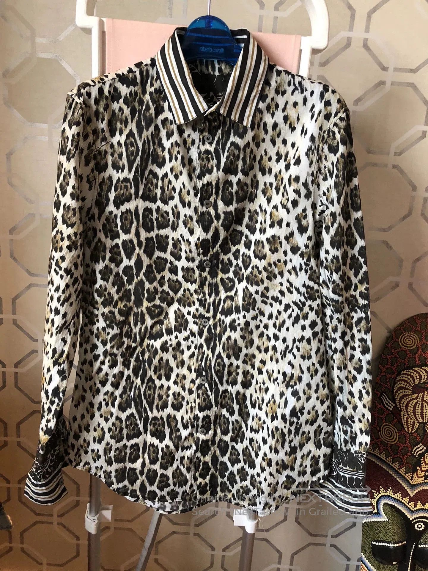 Roberto Cavalli Roberto Cavalli Leopard Print Limited Shirt. Size US M / EU 48-50 / 2 - 1 Thumbnail