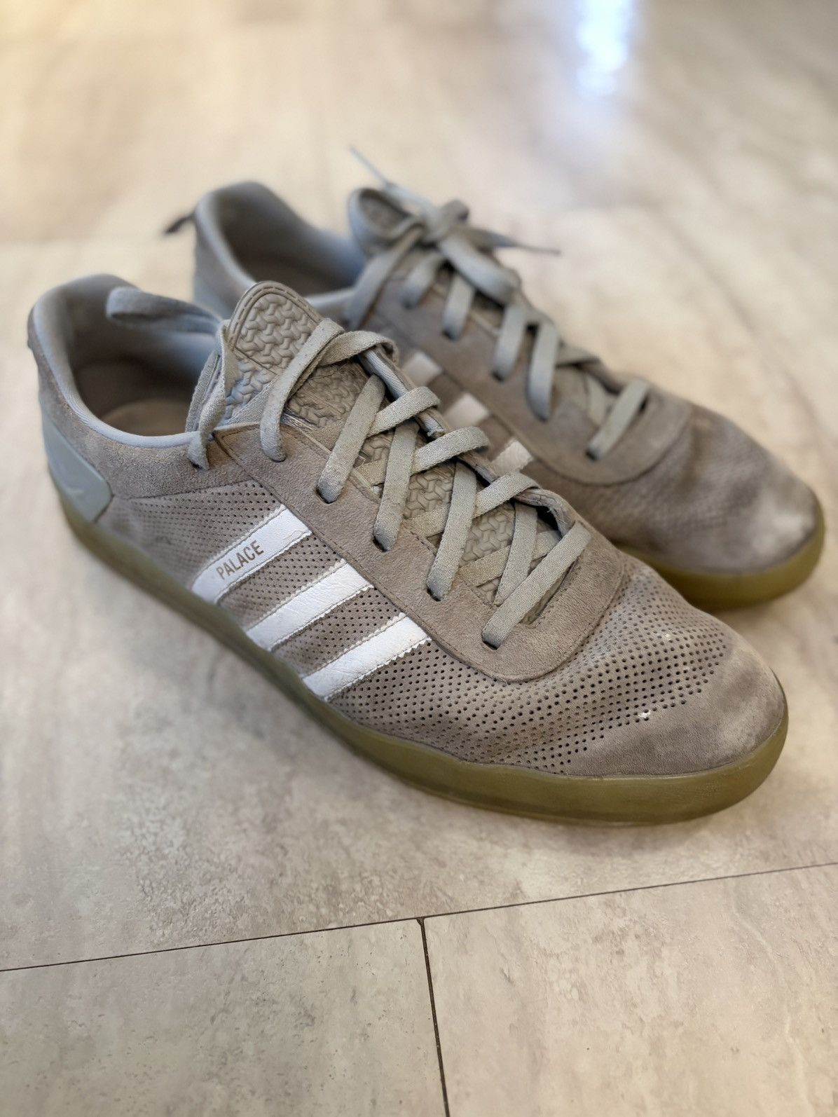 Adidas × Palace Rare Adidas Palace Pro Grey Suede Size US 11 / EU 44 - 3 Thumbnail