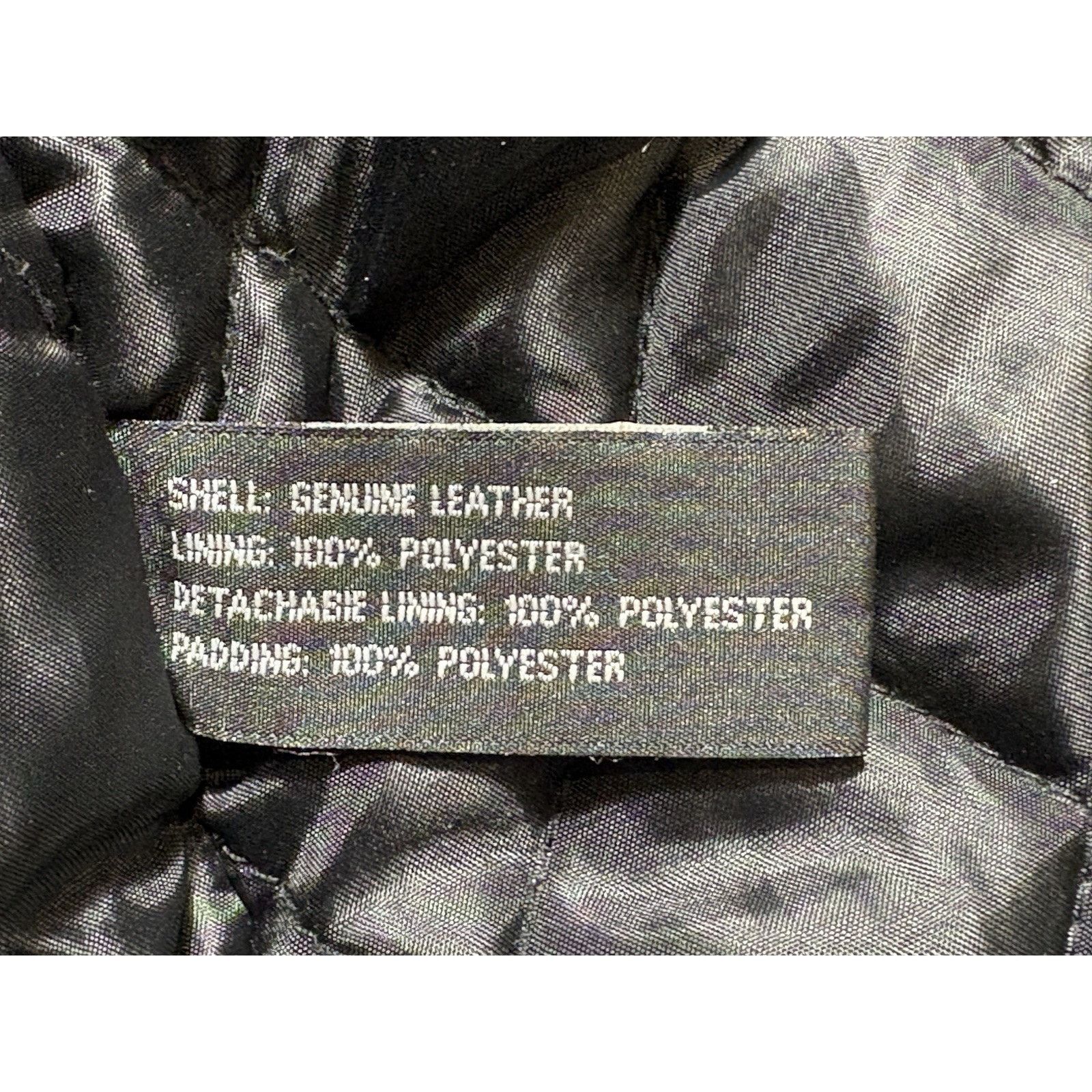 Other Scarface Leather Embroidered Fur Hood Jacket Black Y2K 5XL Size US XXL / EU 58 / 5 - 7 Thumbnail