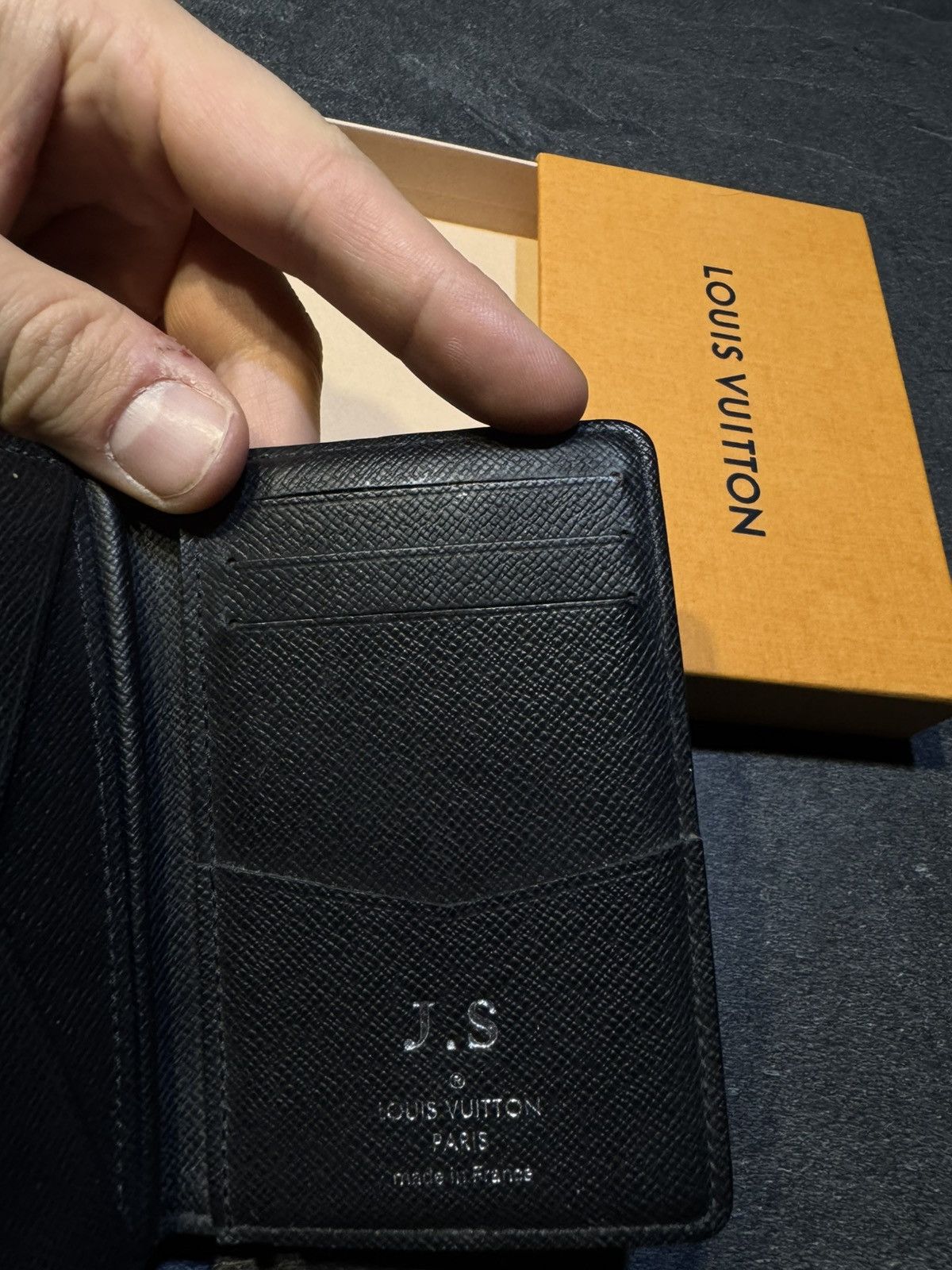 Designer × Leather × Louis Vuitton Louis Vuitton Pocket Organizer Daimer wallet Size ONE SIZE - 7 Thumbnail