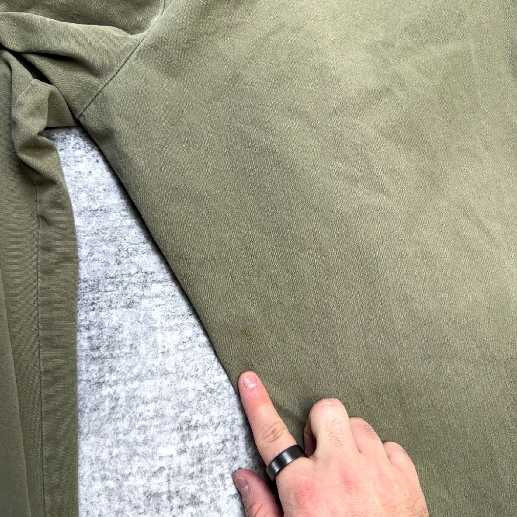 Gap VINTAGE GAP Pants Mens 36x30 (34x29) Green Khaki Pleated Field Trousers Military 90s Size US 36 / EU 52 - 5 Thumbnail