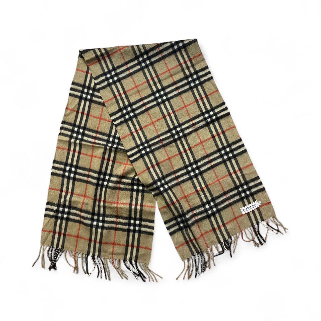 Burberry Burberry Scarf Pure Cashmere Size ONE SIZE - 1 Thumbnail