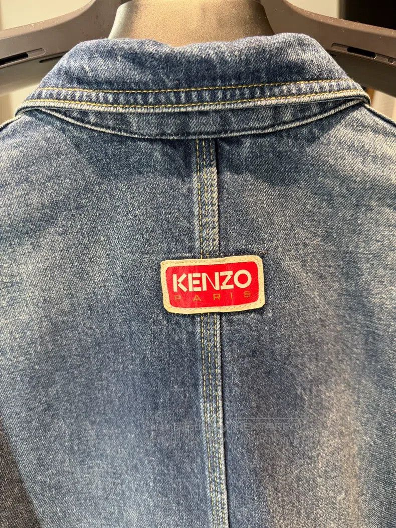 Kenzo Kenzo Begonia Flower Denim Jacket Size US M / EU 48-50 / 2 - 5 Thumbnail