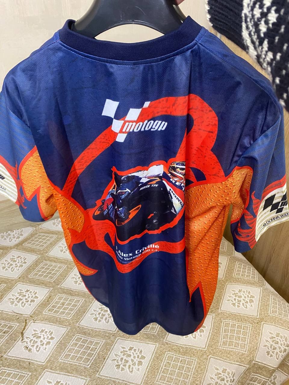 Honda 🔥 2000 MotoGP Honda Racing Alex Criville Jersey T Shirt Size US XL / EU 56 / 4 - 7 Thumbnail