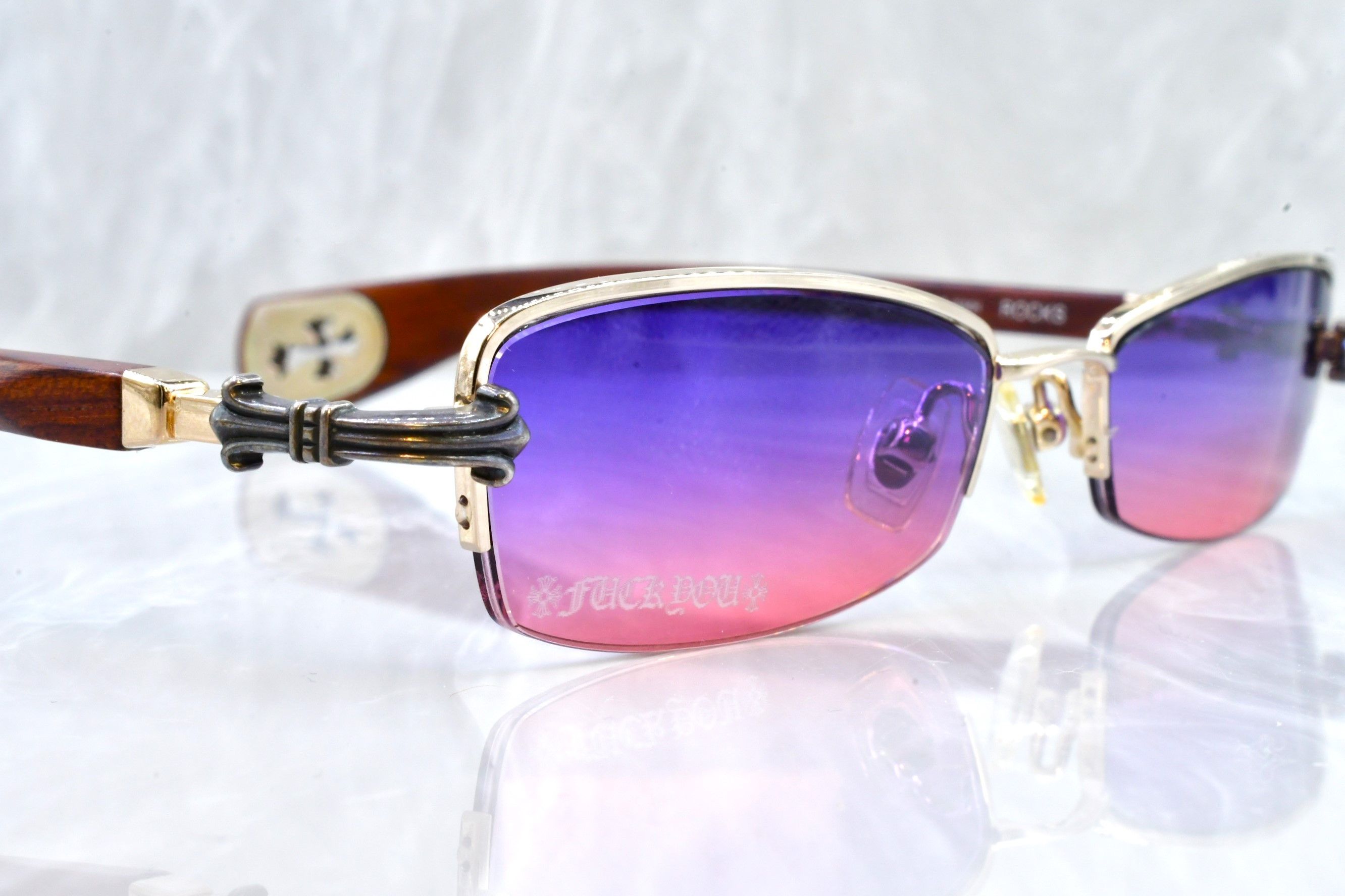 Chrome Hearts Chrome Hearts Rocks Rare sunglasses cartier 53/14 bubinga Size ONE SIZE - 1 Thumbnail