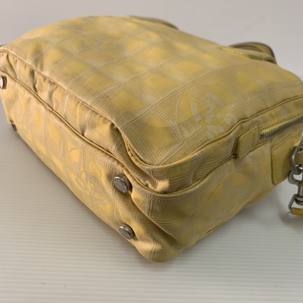 Chanel Chanel Traveline Yellow Two Way Bag Size ONE SIZE - 8 Thumbnail