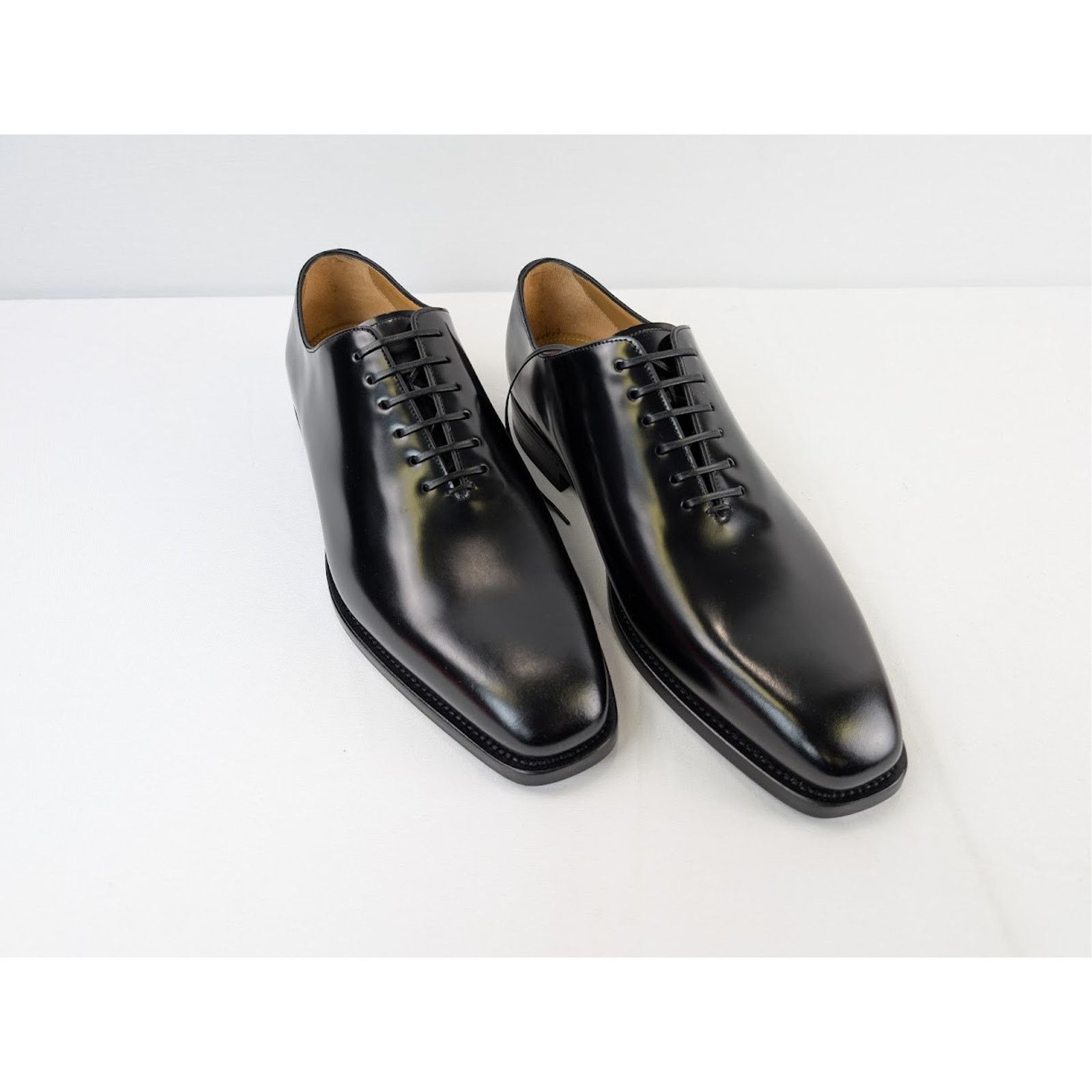 Salvatore Ferragamo o1rshd1 Nero Calf Shoes in Nero Size US 12 / EU 45 - 5 Thumbnail