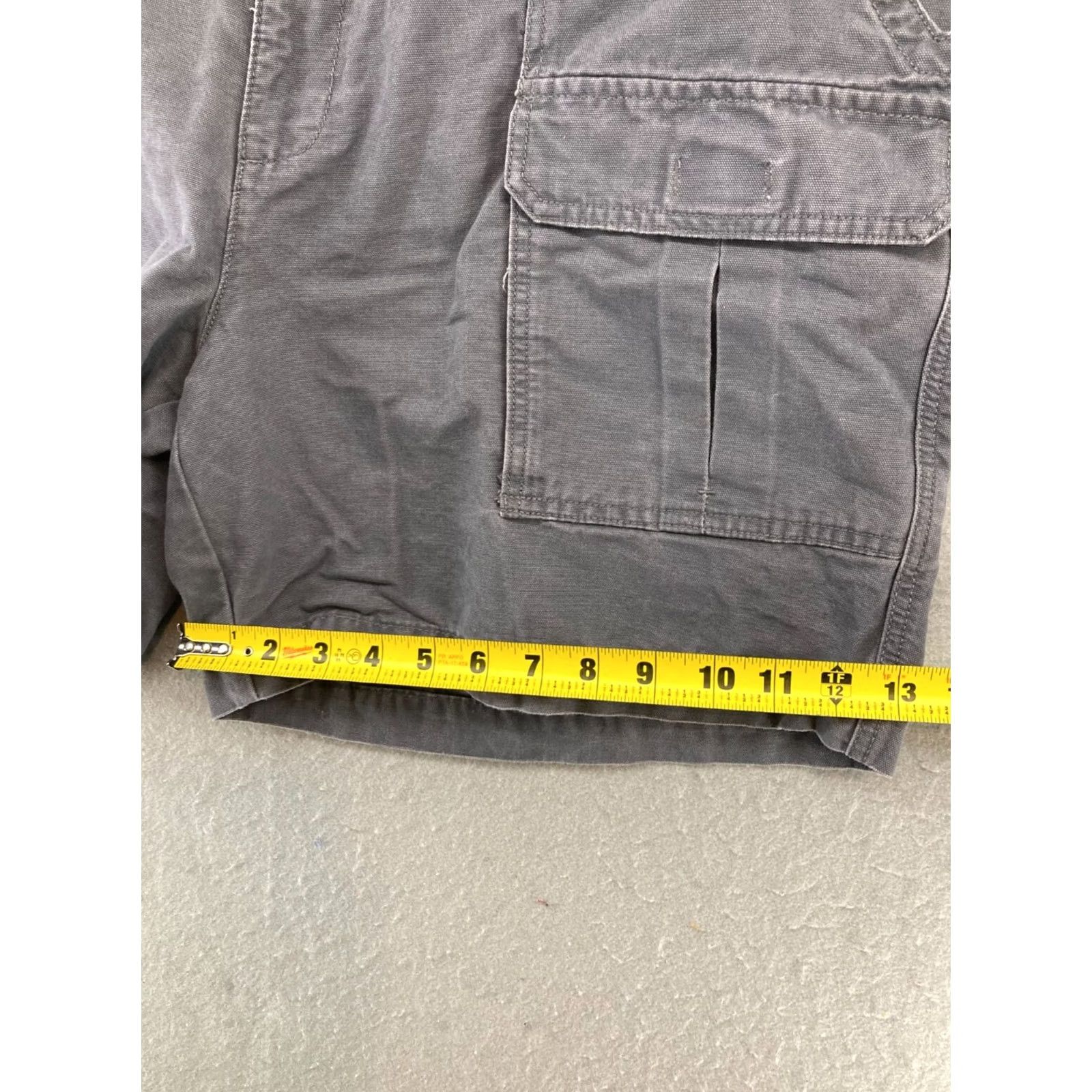 Savane Savane Mens Shorts 40 Gray Canvas Cargo Everyday Size US 40 / EU 56 - 5 Thumbnail