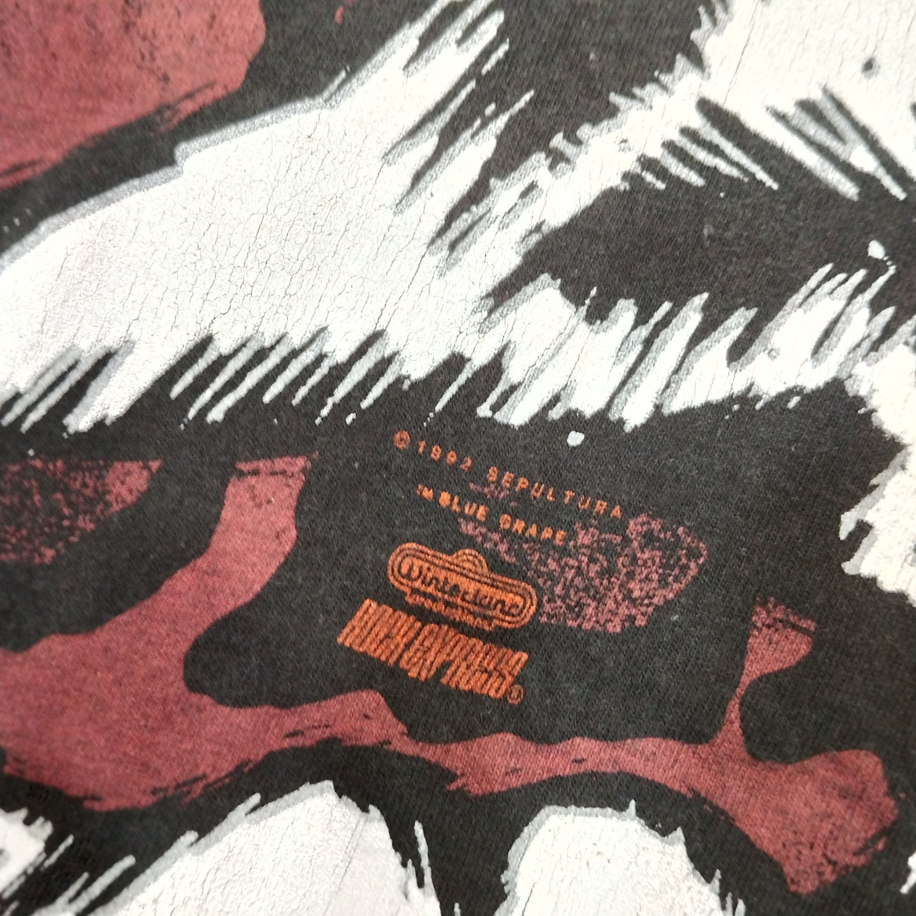 Band Tees × Vintage Sepultura Size US XL / EU 56 / 4 - 4 Thumbnail
