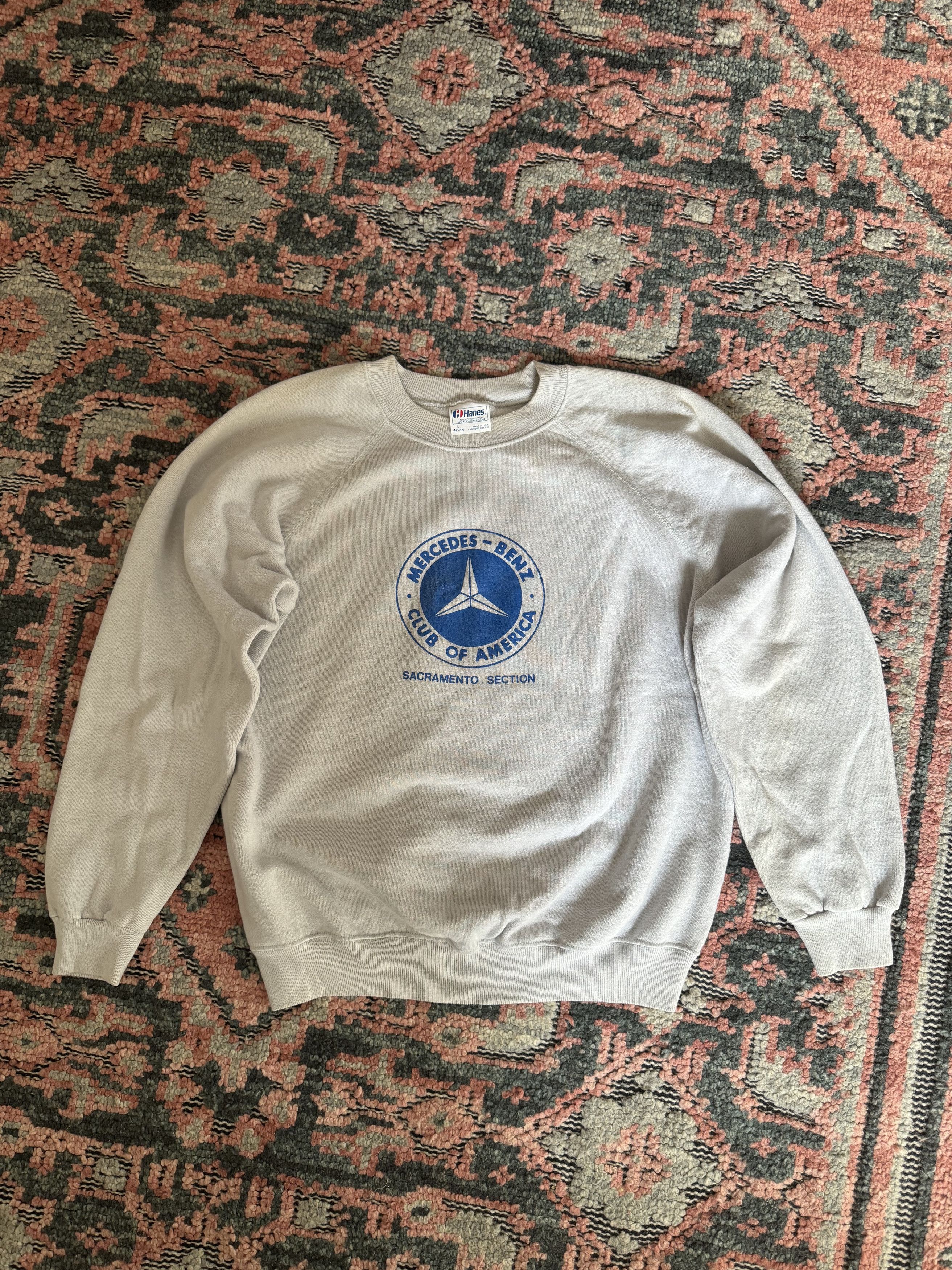 Mercedes-Benz Vintage Mercedes Benz Club of America Sweatshirt California Size US L / EU 52-54 / 3 - 2 Thumbnail