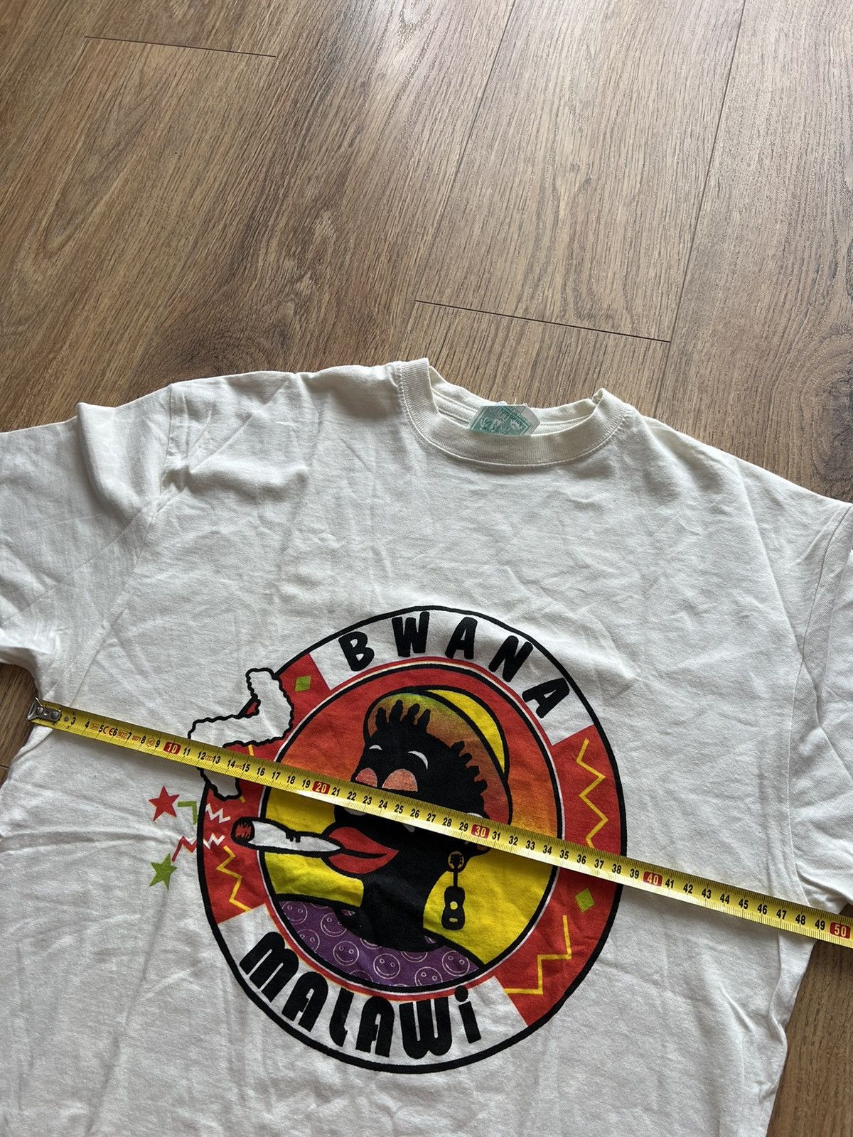 Vintage 🔥Truevintage 1972 bwana malawi made in zimbabwe singlestitch Size US S / EU 44-46 / 1 - 7 Thumbnail