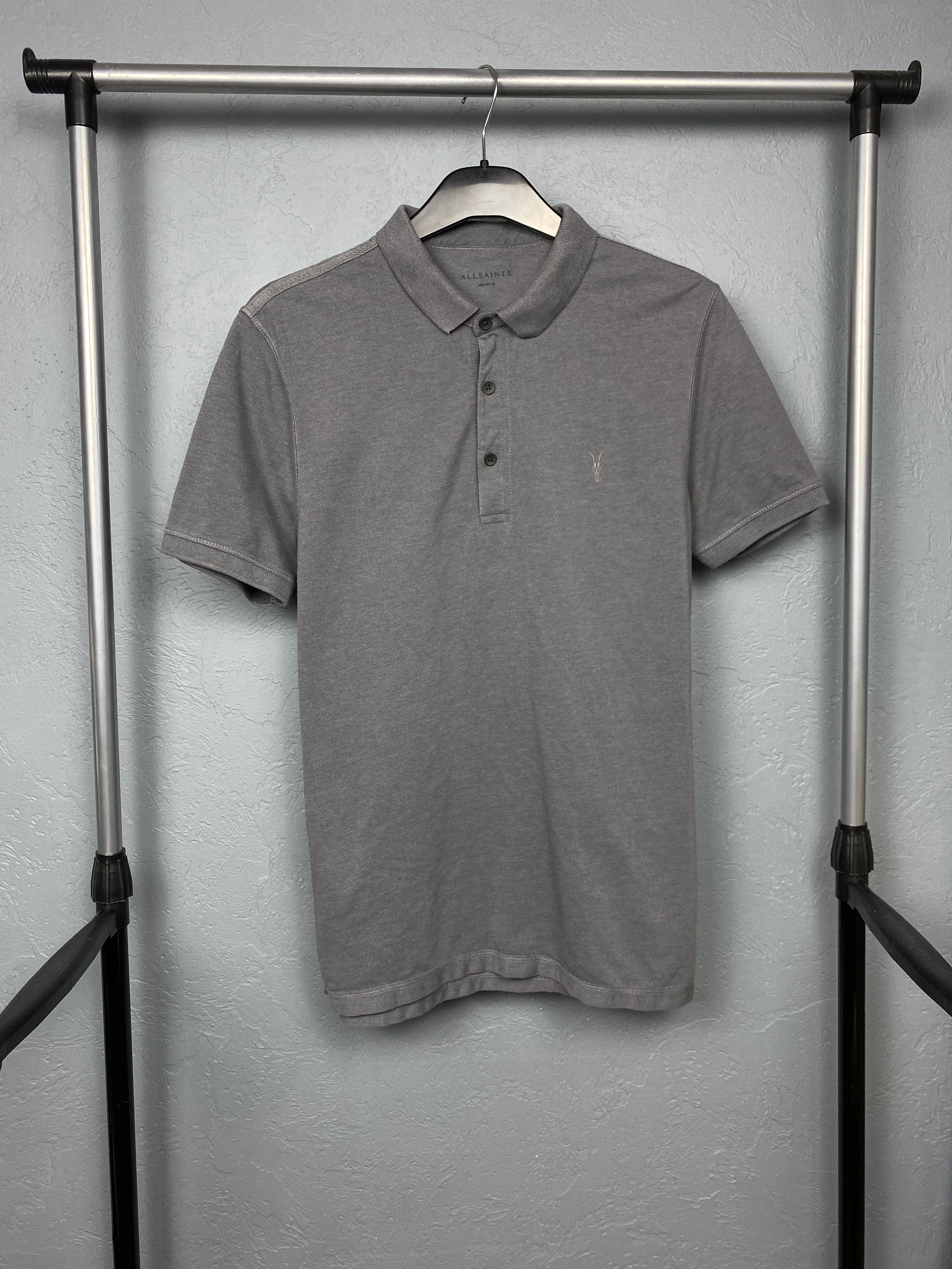 Allsaints Allsaints Vintage Mens Reform SS Polo Shirt Size US M / EU 48-50 / 2 - 1 Thumbnail
