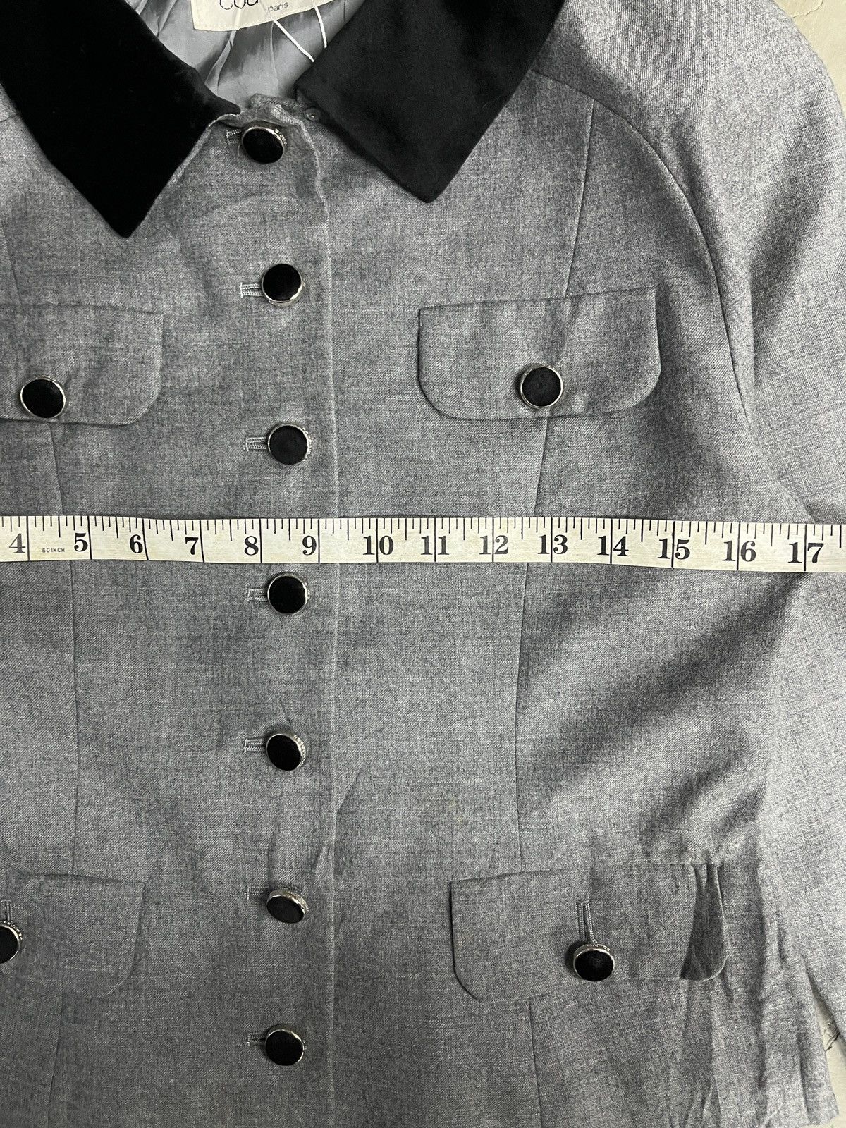 Courreges Vintage Courreges Jacket Blazer Chanel Style Size S / US 4 / IT 40 - 6 Thumbnail
