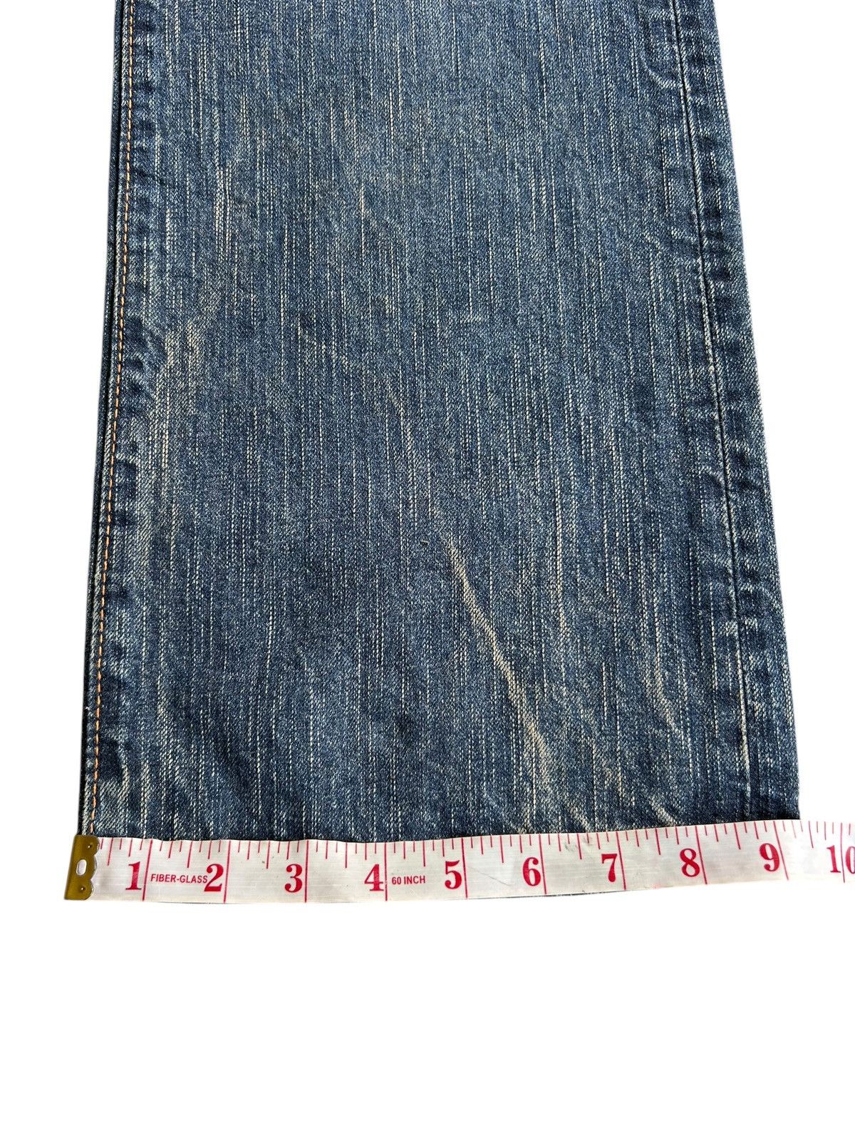 Kapital Flare Rusty Edwin Made Japan Faded Denim Jeans Size US 33 - 17 Thumbnail
