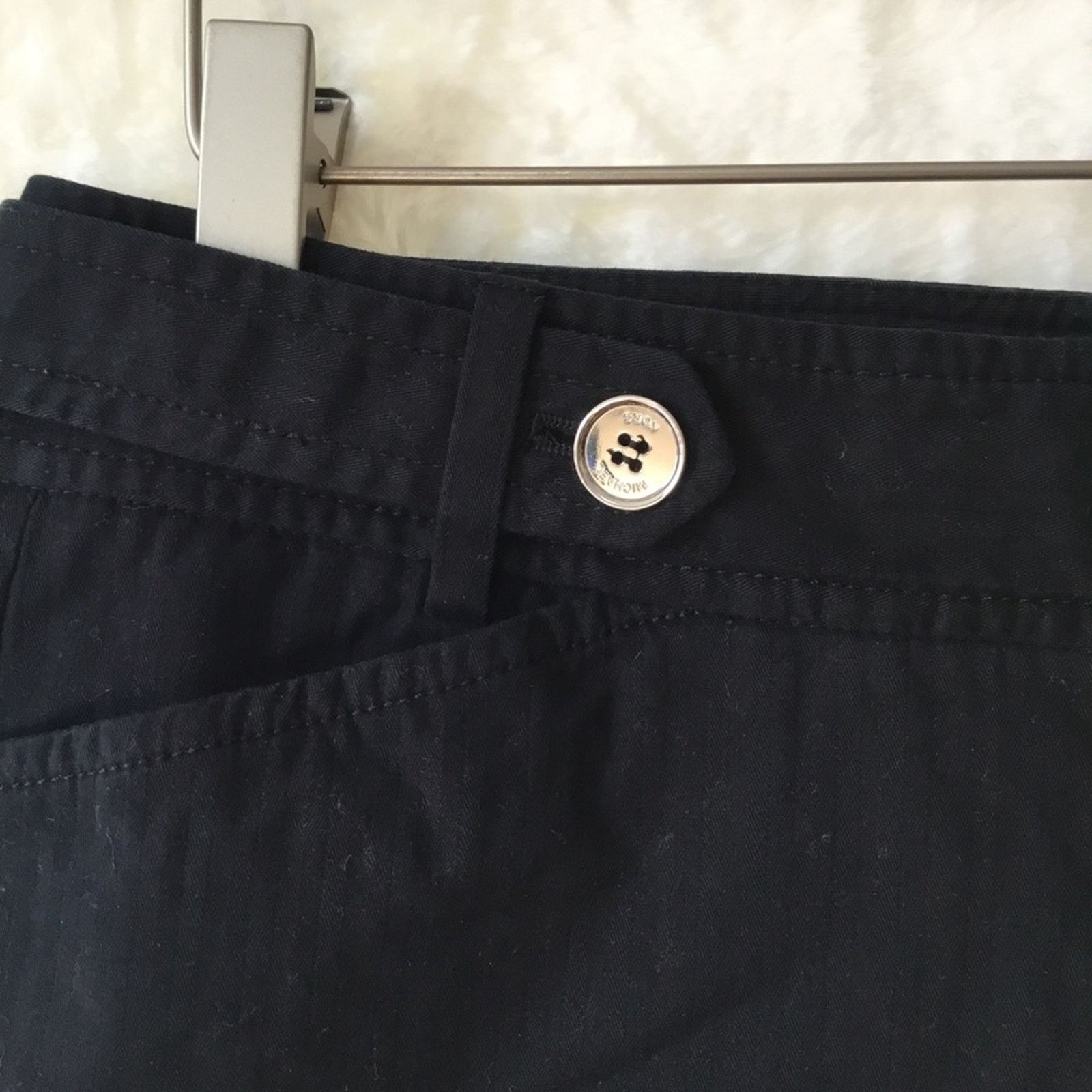 Michael Kors Michael Kors Black Bermuda Shorts Size 27" / US 4 / IT 40 - 5 Thumbnail