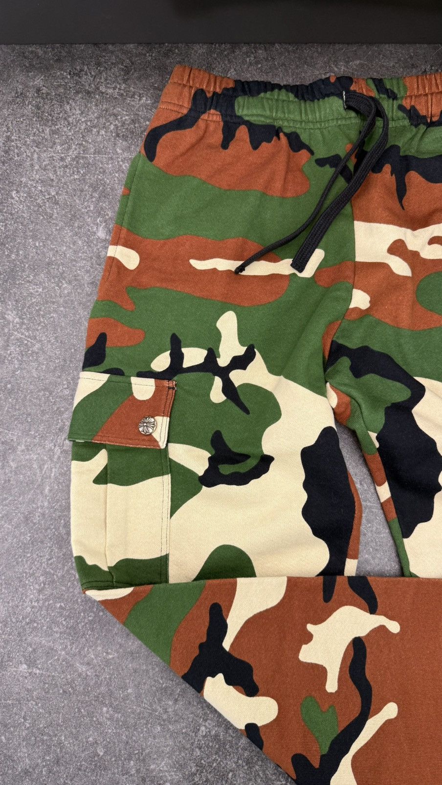 Chrome Hearts Chrome Hearts Matty Boy Camo Flared Sweatpant Size US 32 / EU 48 - 2 Thumbnail
