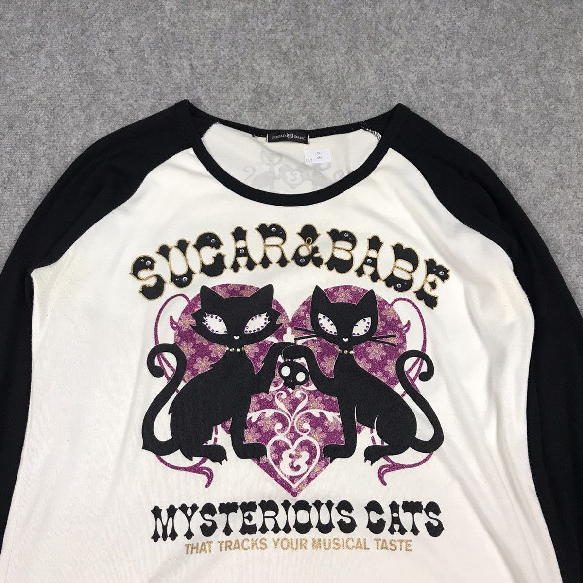 Hysteric Glamour × Japanese Brand SUGER BABE MYSTERIOUS CATS PUNK STYLE TSHIRT Size US M / EU 48-50 / 2 - 2 Thumbnail