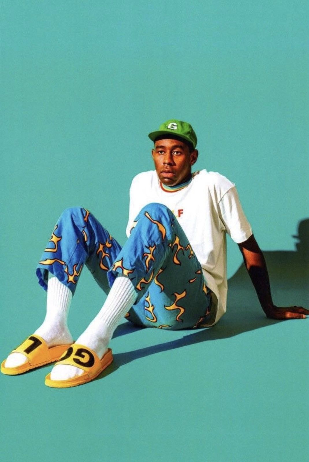 Golf Wang GOLF WANG FLAME PANTS BY TYLER THE CREATOR Size US 31 - 1 Thumbnail