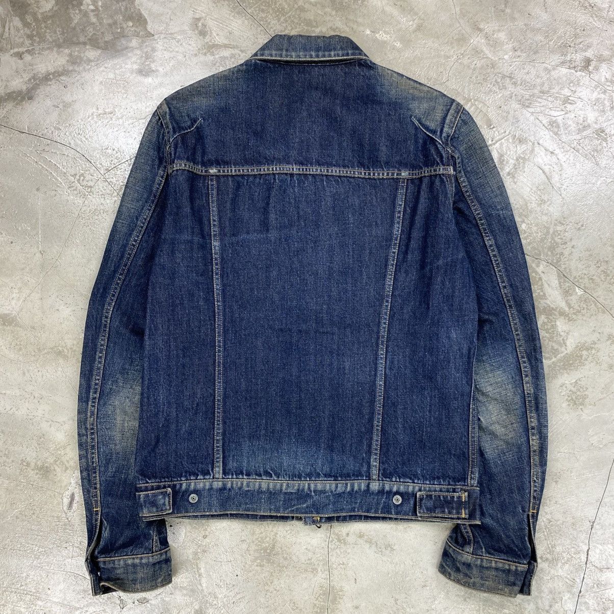 Attachment (SAMPLE) by Kazuyuki Kumagai Blue Faded Denim Jacket Size US M / EU 48-50 / 2 - 8 Thumbnail