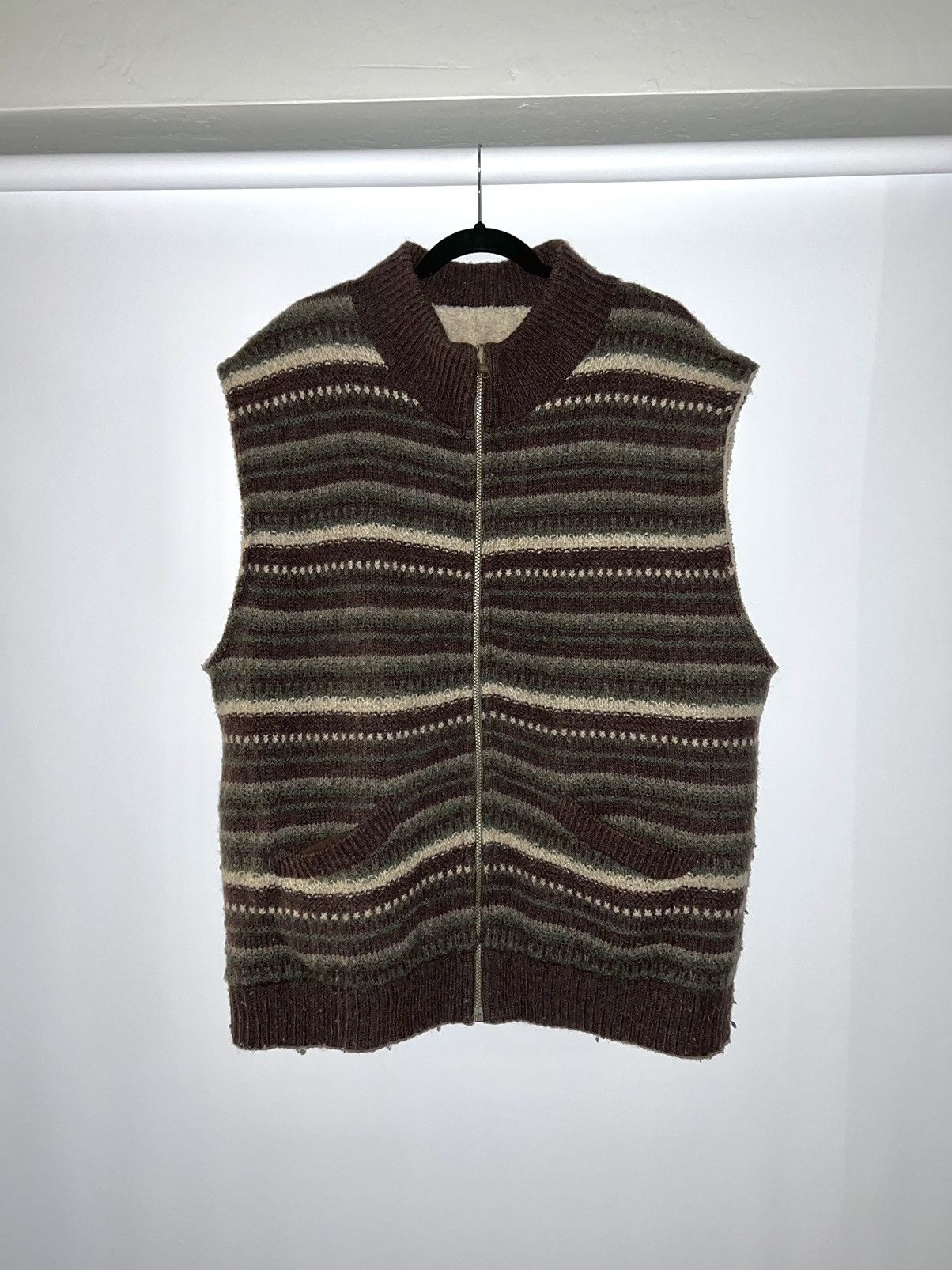 Cabelas × Vintage Vintage 90s Cabela's Wool Vest Reversible Size US L / EU 52-54 / 3 - 1 Thumbnail