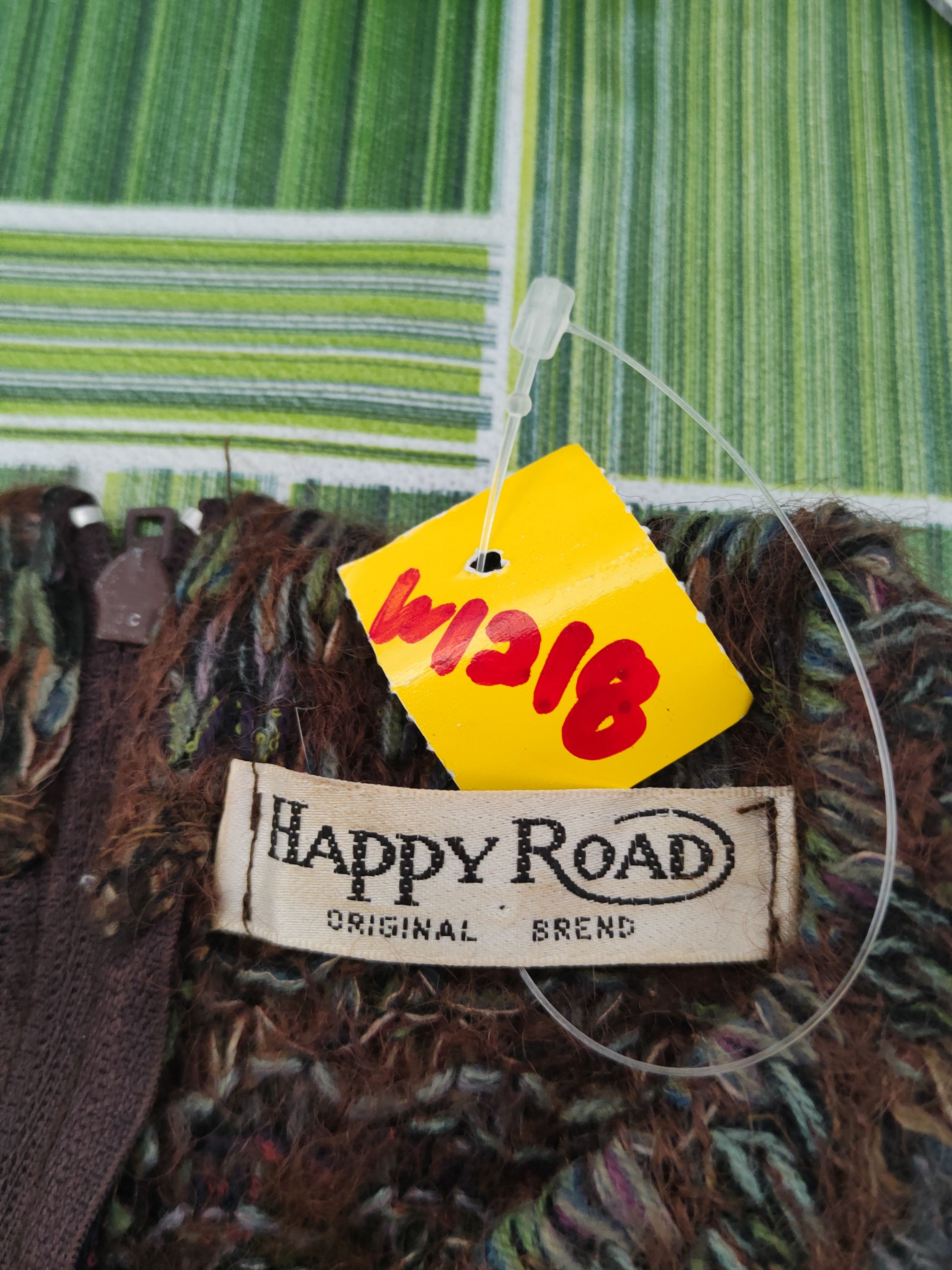 Japanese Brand × Vintage Happy Road Dark Brown Knitwear Crop Tops #W1218 Size S / US 4 / IT 40 - 12 Thumbnail