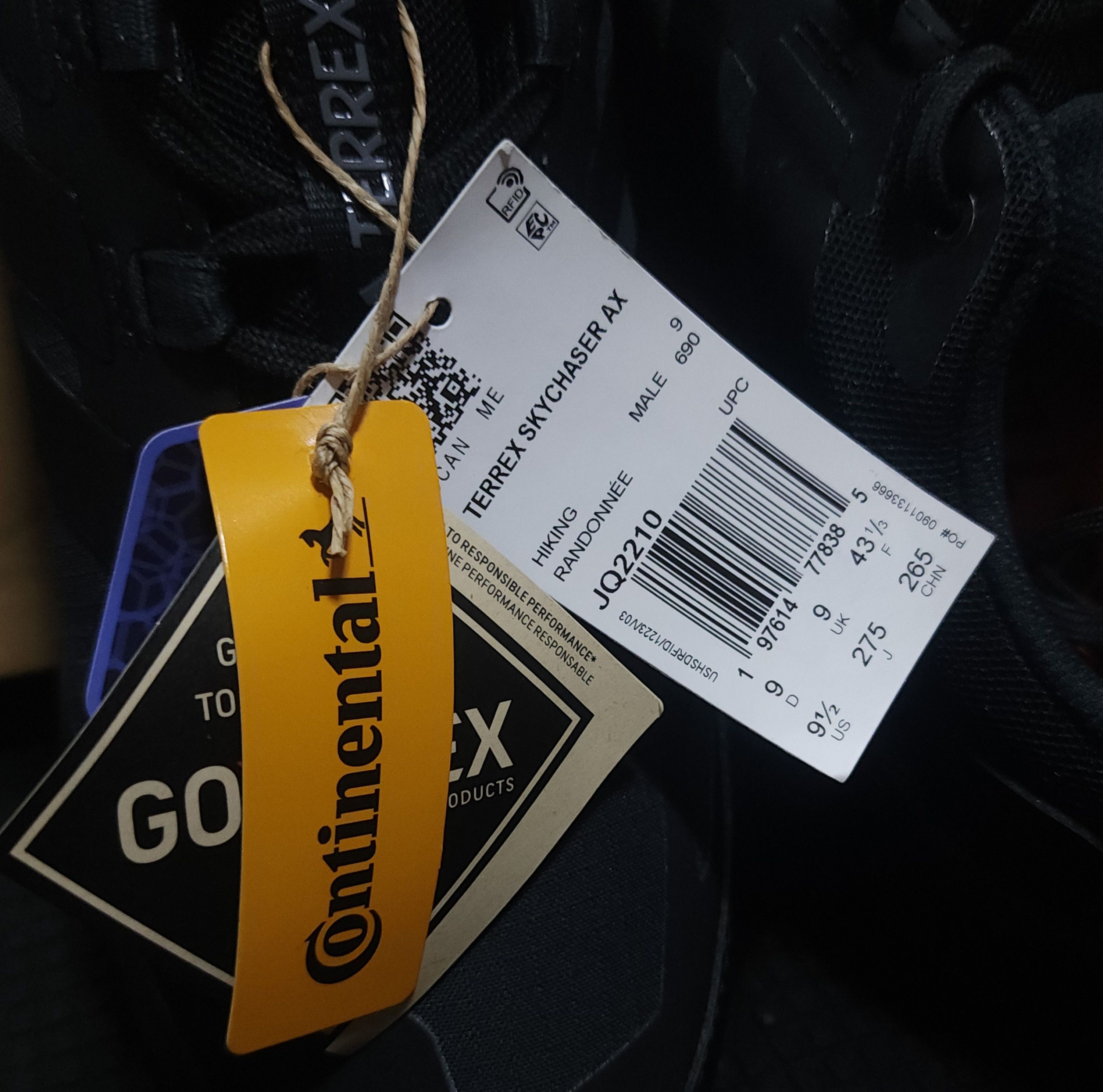 Adidas Adidas Jq2210 Terrex Skychaser AX5 Gore-tex hiking shoes Size US 9.5 / EU 42-43 - 7 Thumbnail