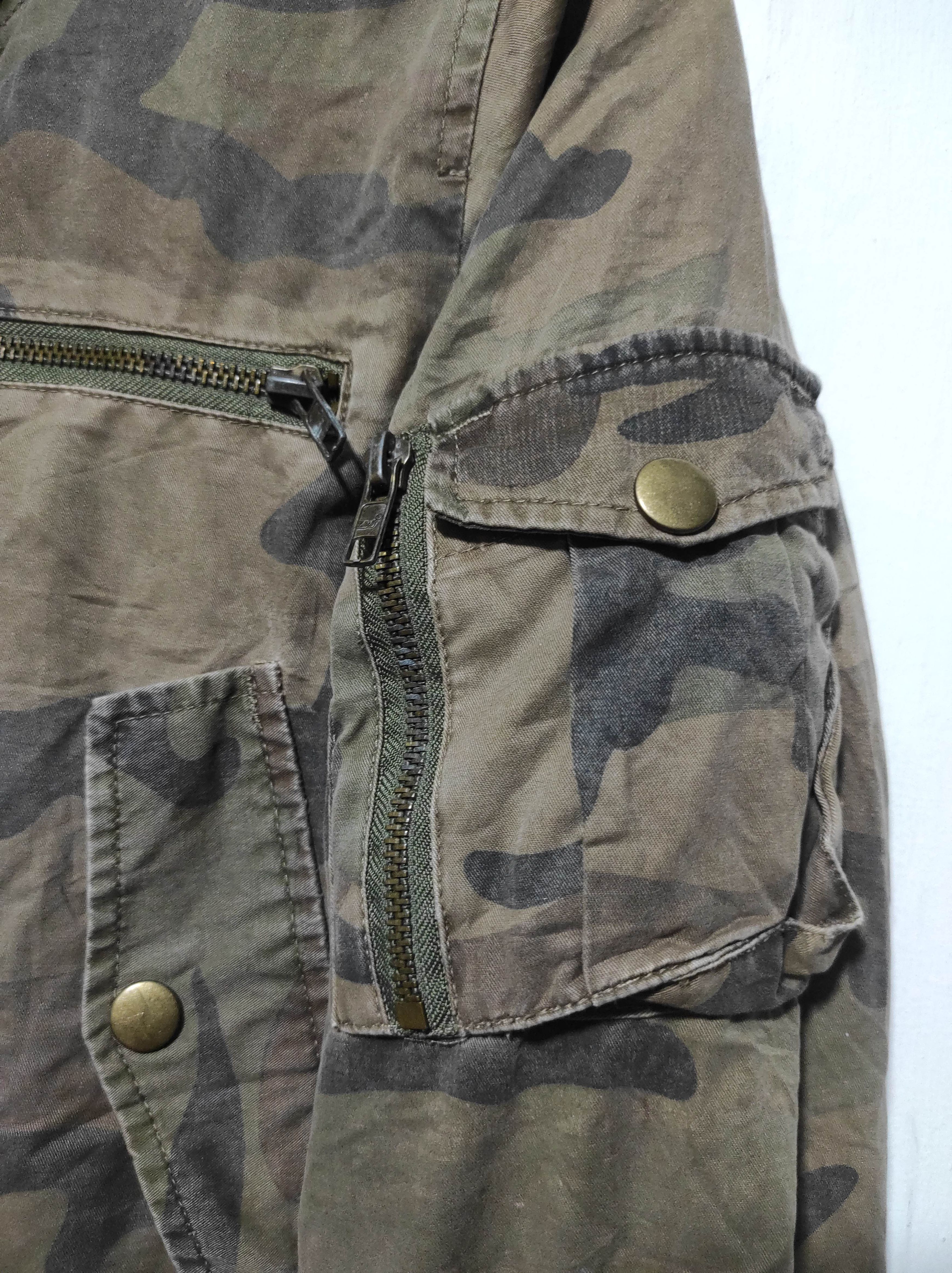 Hysteric Glamour XAJA Camo Parka Fur Hoodie Jacket Ifsixwasnine Lgb Style Size US M / EU 48-50 / 2 - 9 Thumbnail