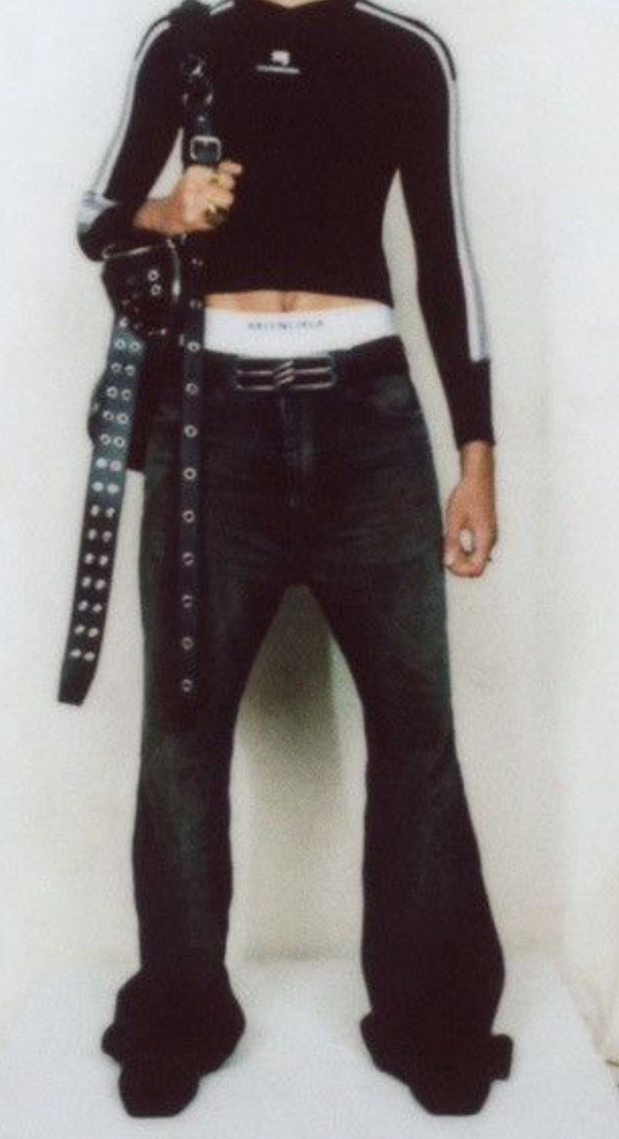 Balenciaga 22FW flared デニム パンツ 0400022076724_BLACK?wid=600&