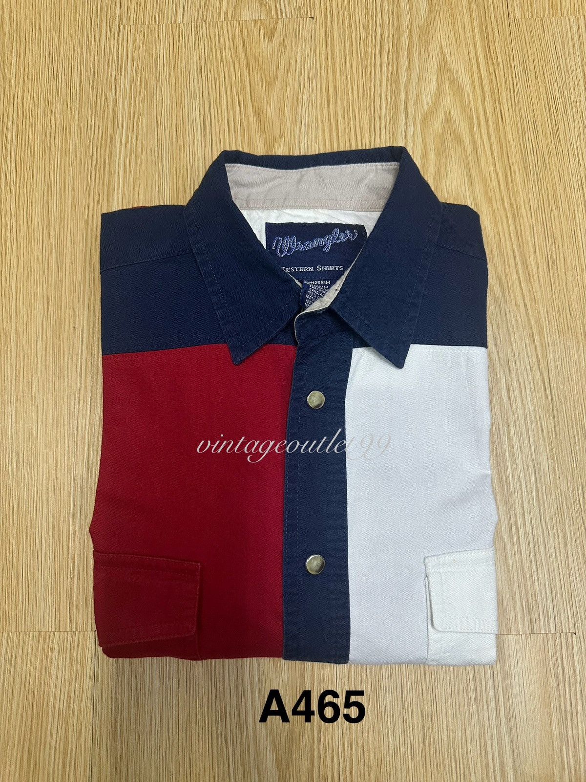 Wrangler Vintage Wrangler Western Shirt 3 Tones A465 Size US M / EU 48-50 / 2 - 17 Thumbnail