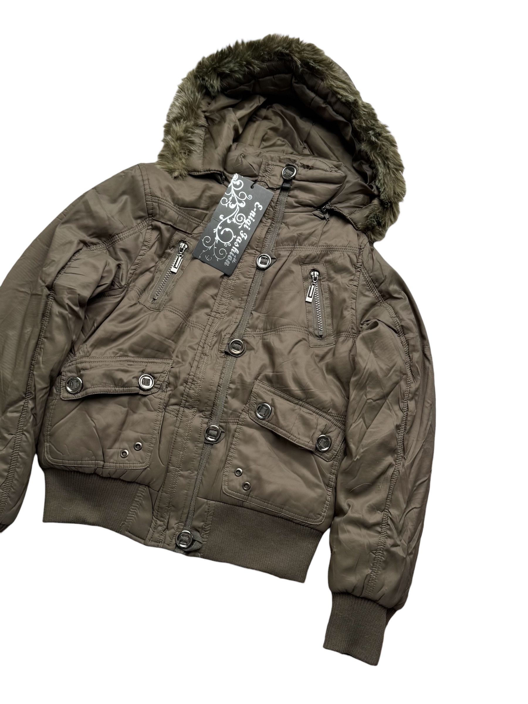 Vintage Y2K Hooded Jacket(V361) Size XS / US 0-2 / IT 36-38 - 3 Thumbnail